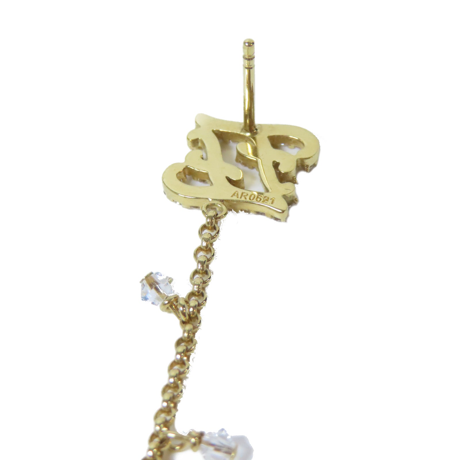FENDI 金屬Earrings耳環金色