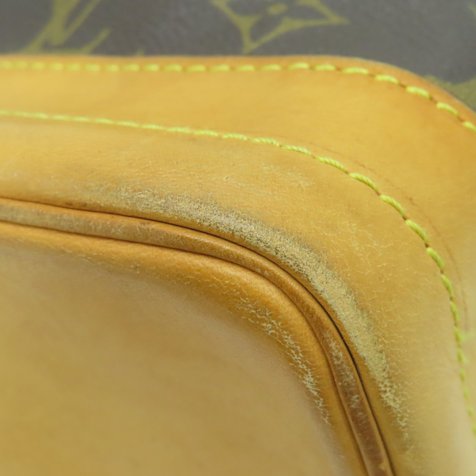 LOUIS VUITTON Monogram Noe金扣肩背袋棕色