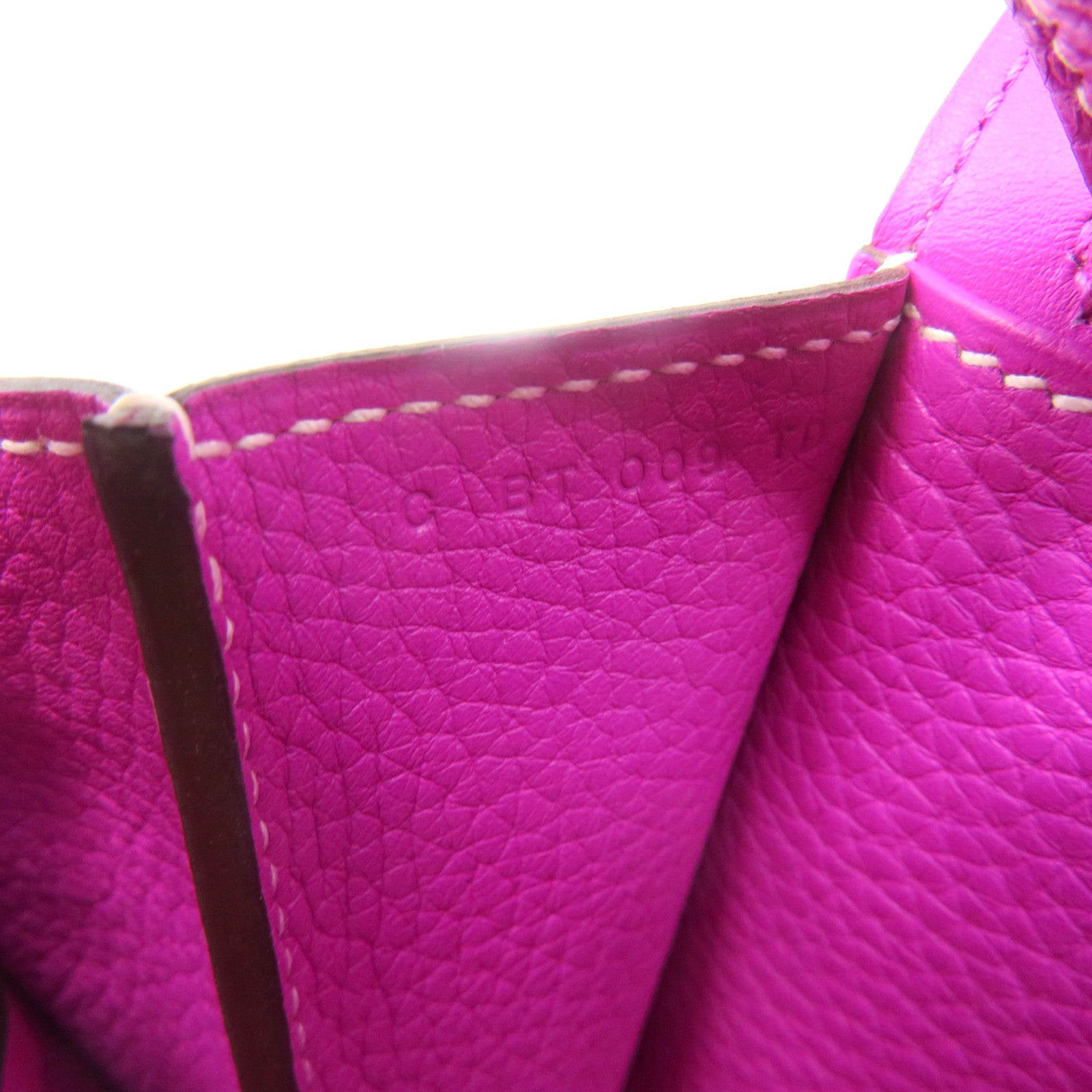 HERMES Clemence皮革Halzan 31 2way Shoulder Bag手挽肩背两用袋9I紫色