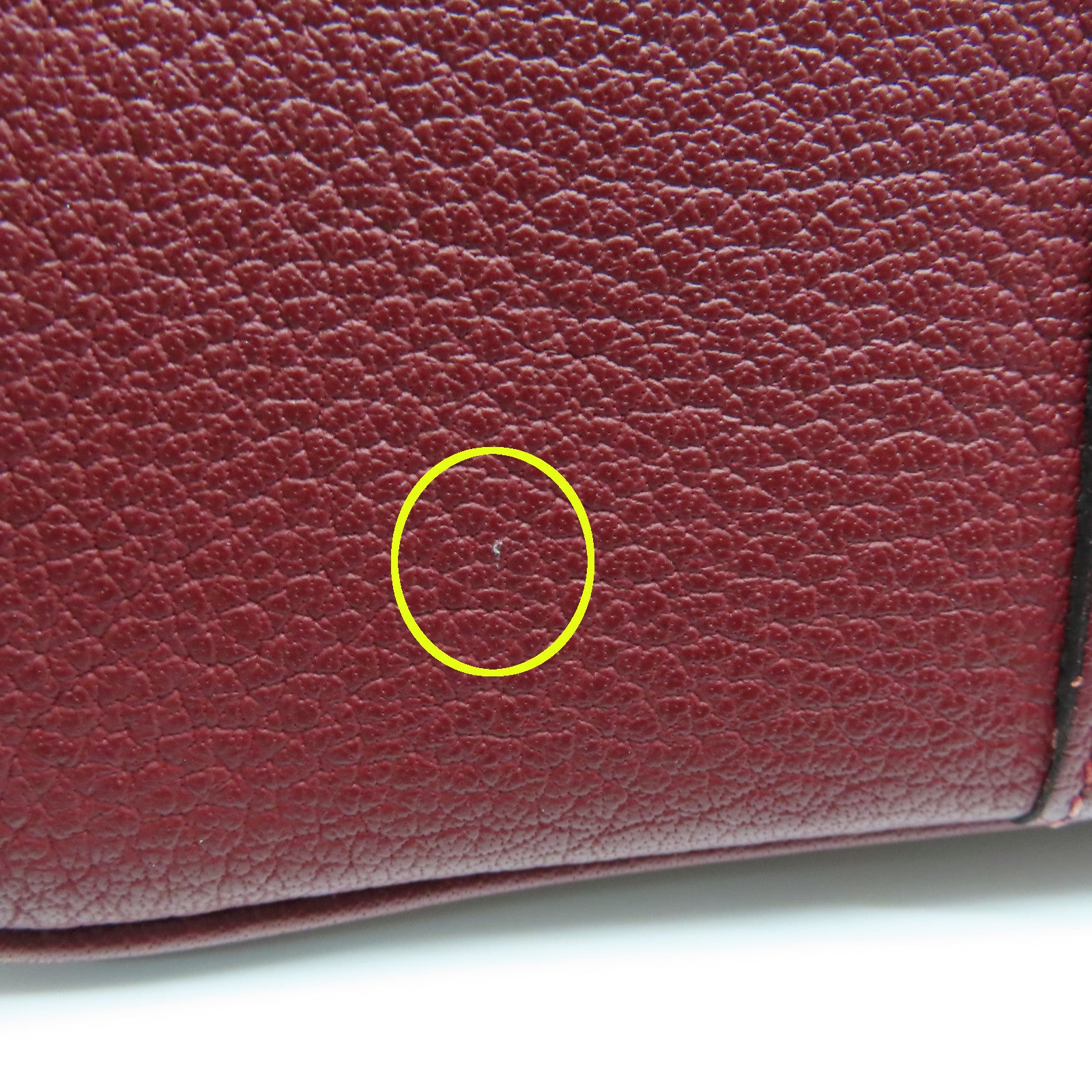 HERMES Toile H帆布Garden Party PM银扣手挽袋波尔多酒红