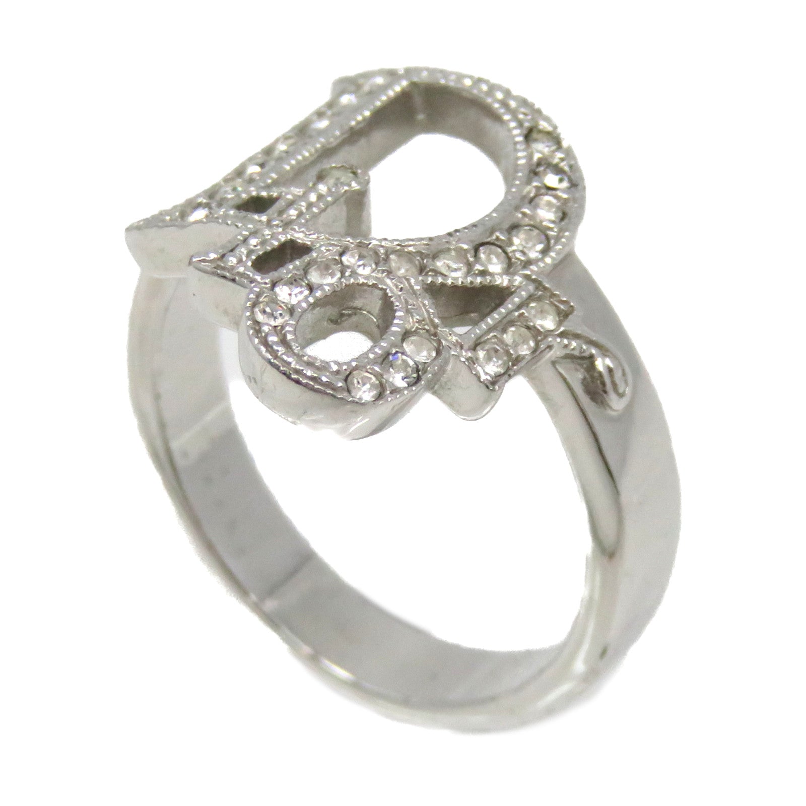 Dior Metal Ring Ring Silver US#7