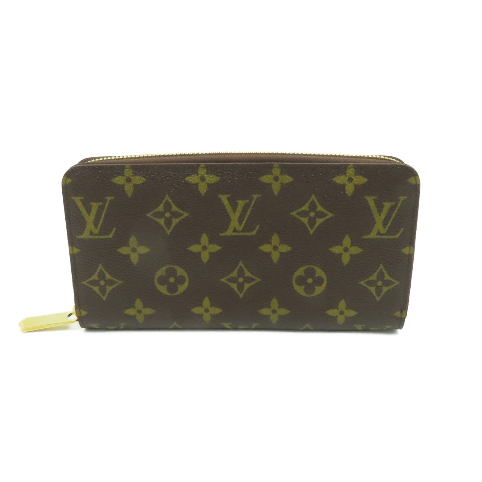 LOUIS VUITTON Monogram Zippy Long Wallet金扣長錢包啡色