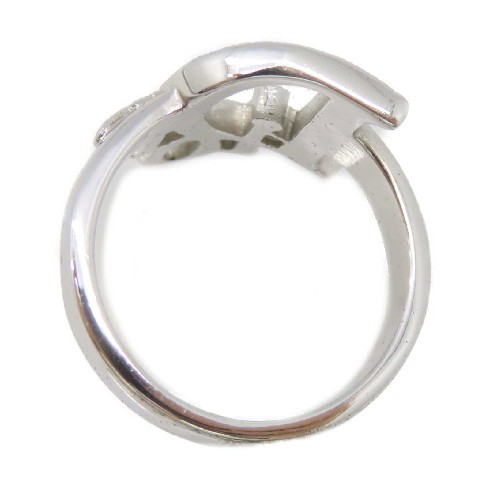 Dior Metal Ring Ring Silver US#7