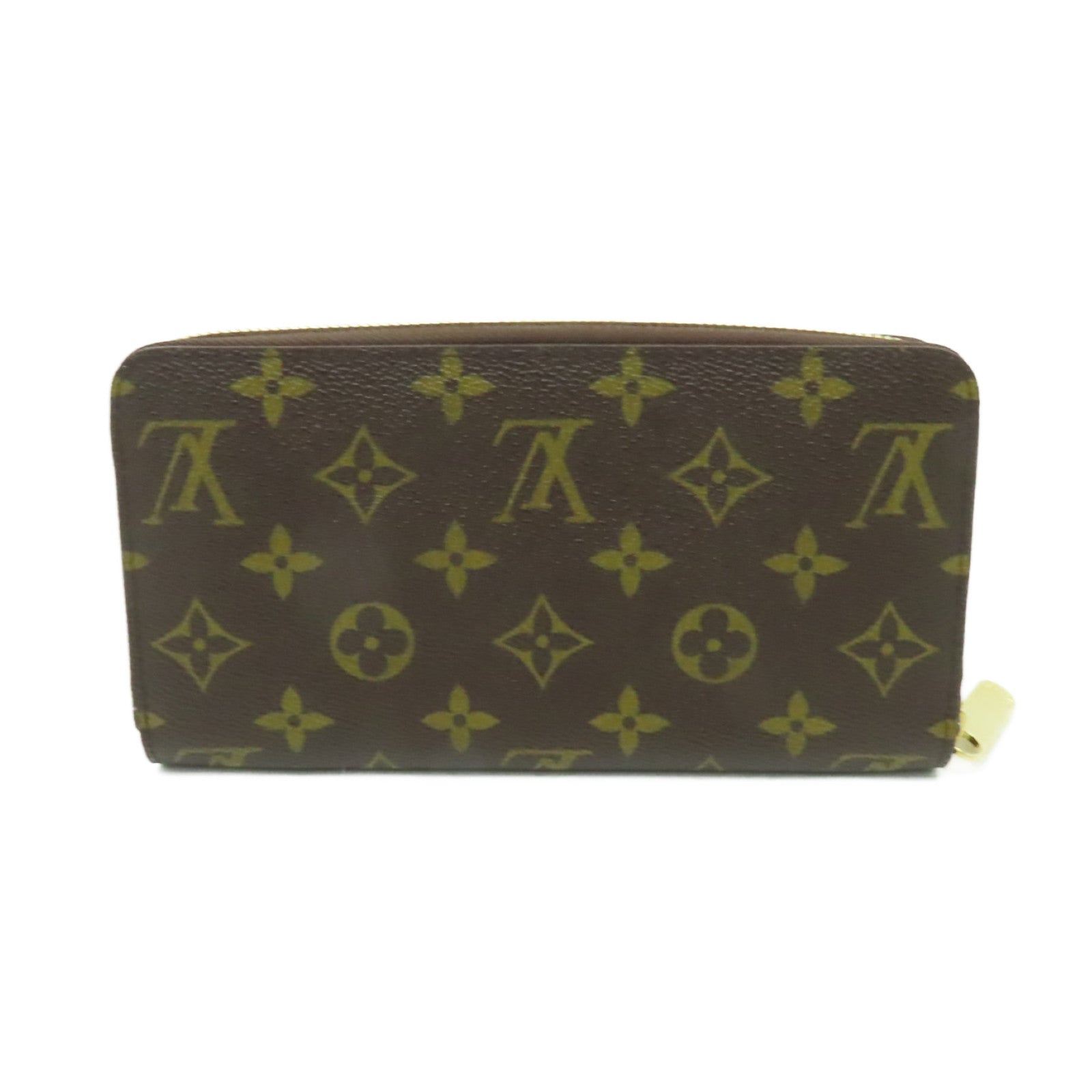 LOUIS VUITTON Monogram Zippy Long Wallet金扣長錢包啡色