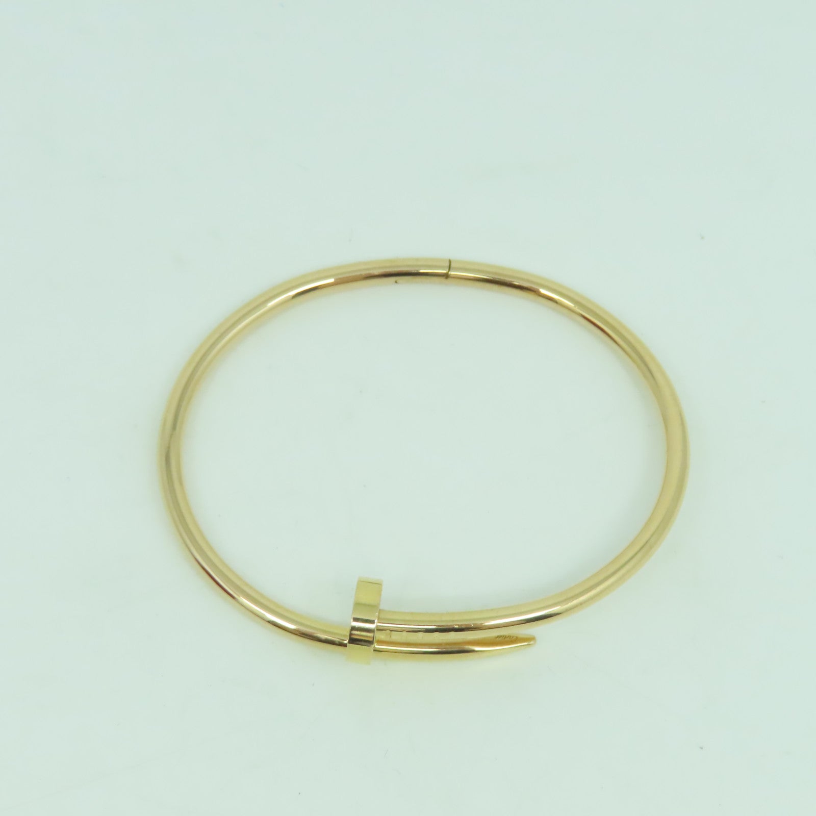 CARTIER 18K玫瑰金Juste Un Clou手鐲Cartier#18/#17cm