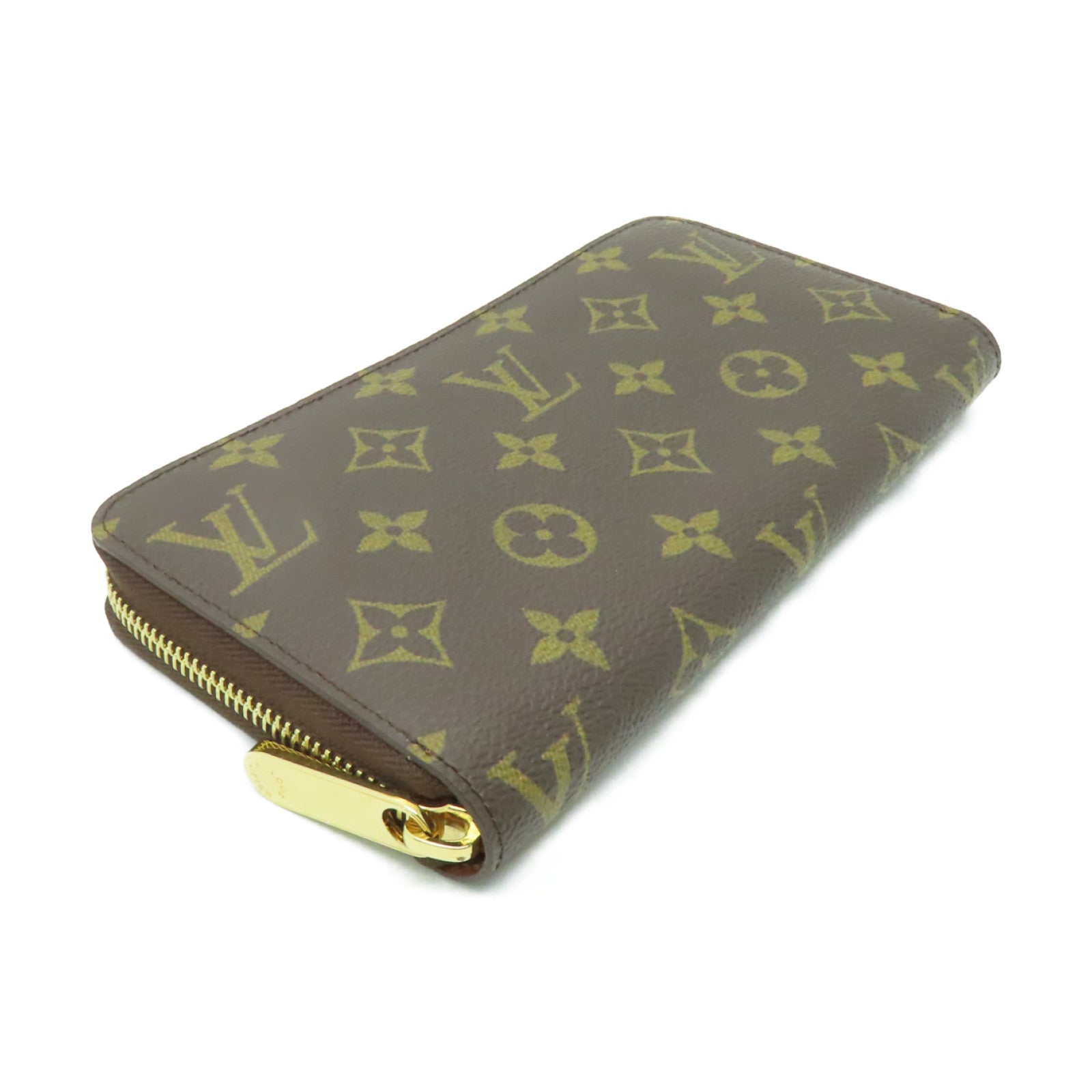LOUIS VUITTON Monogram Zippy Long Wallet金扣長錢包啡色