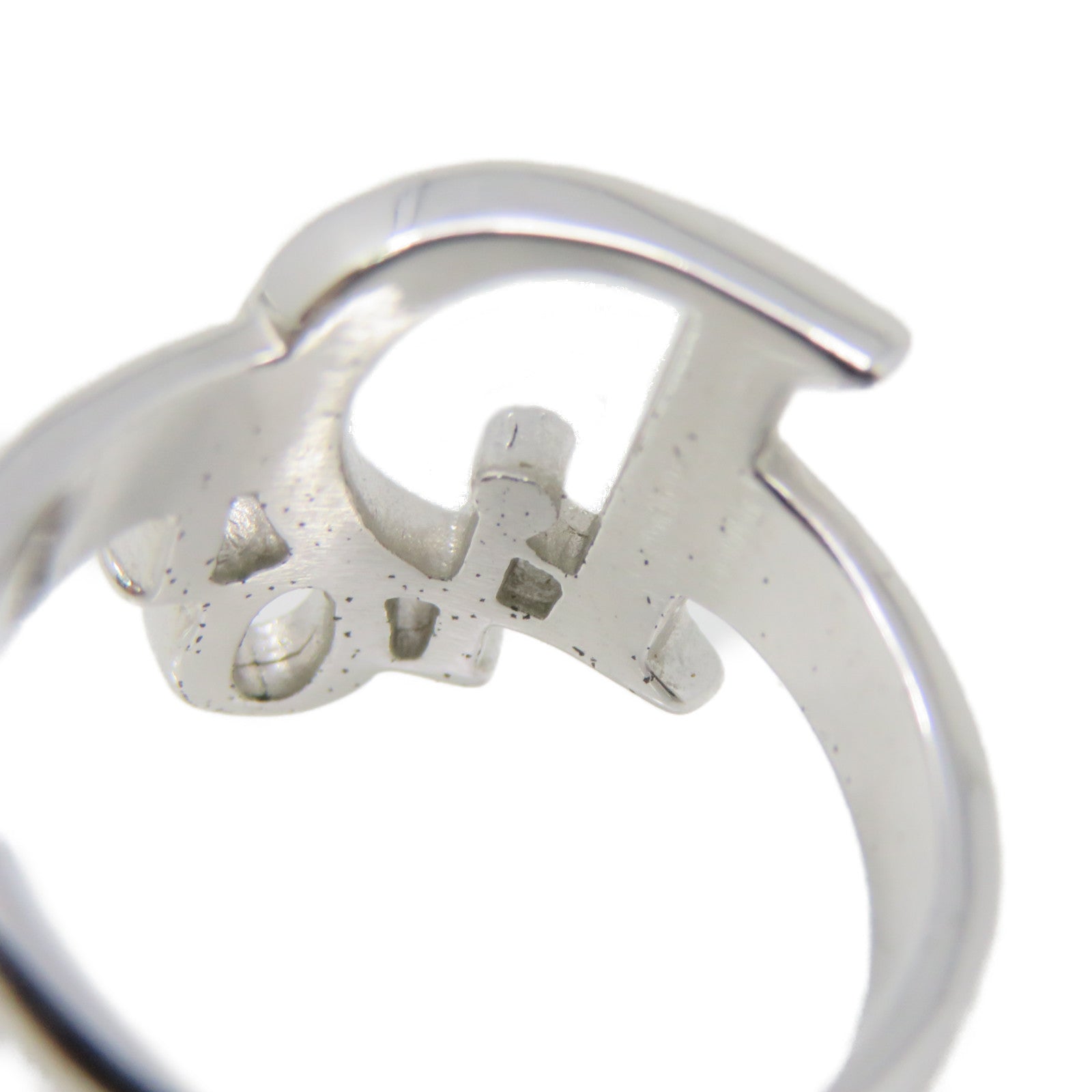 Dior Metal Ring Ring Silver US#7