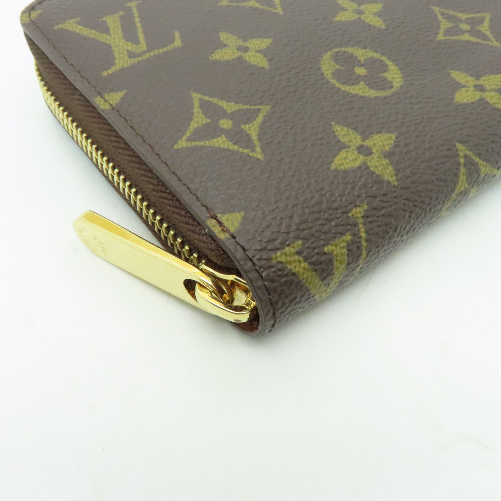 LOUIS VUITTON Monogram Zippy Long Wallet金扣長錢包啡色