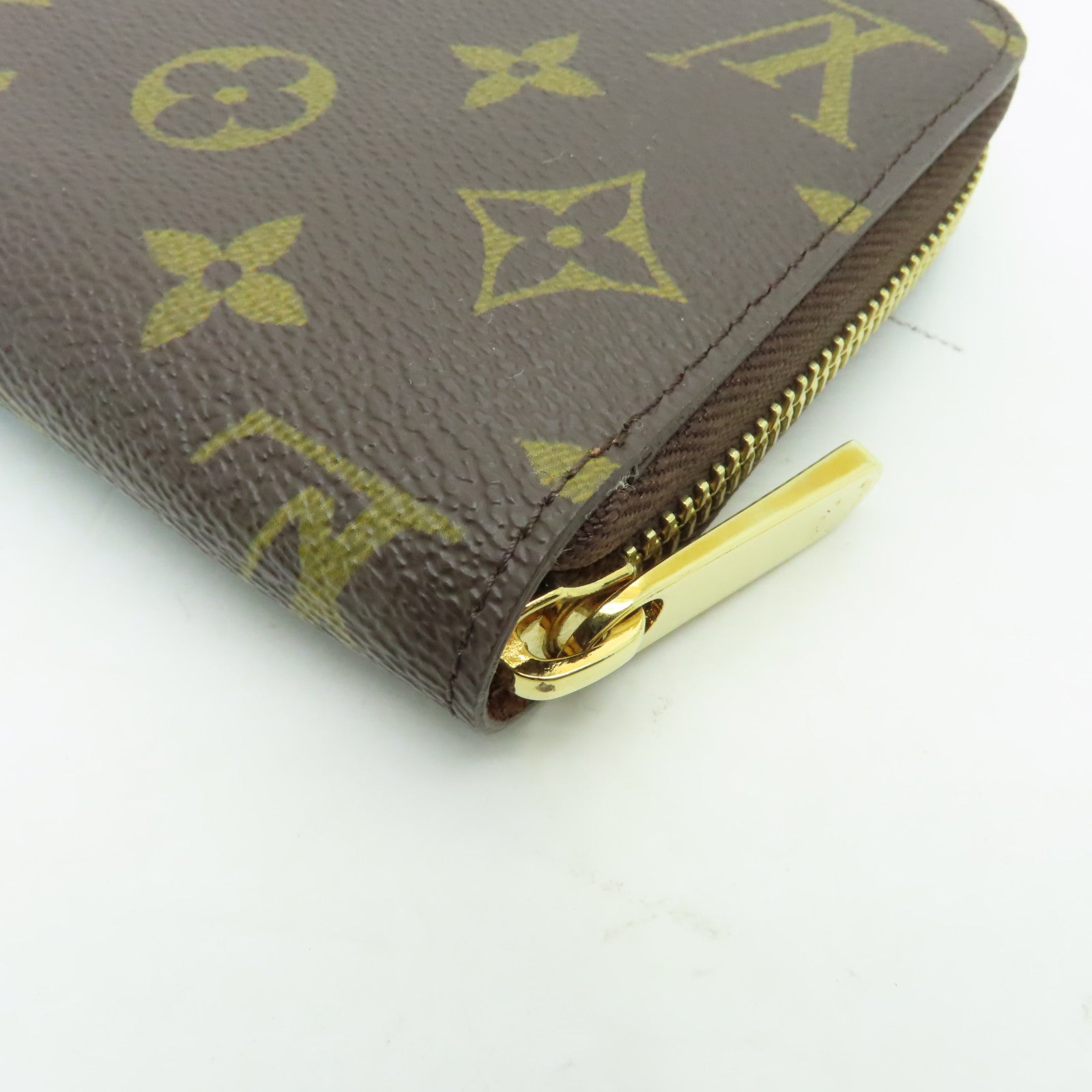 LOUIS VUITTON Monogram Zippy Long Wallet金扣長錢包啡色
