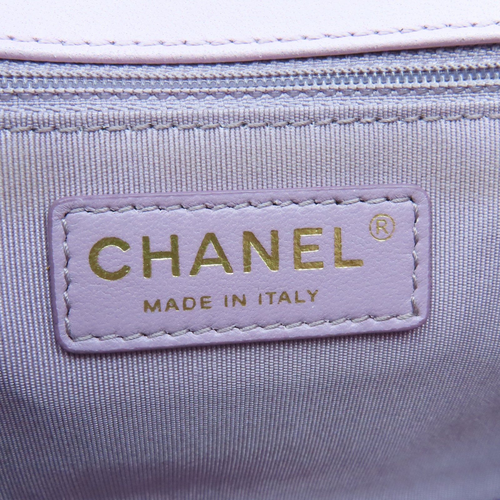 CHANEL 菱格羊皮皮革Chain Shoulder Bag金扣鏈帶肩背袋粉紅色