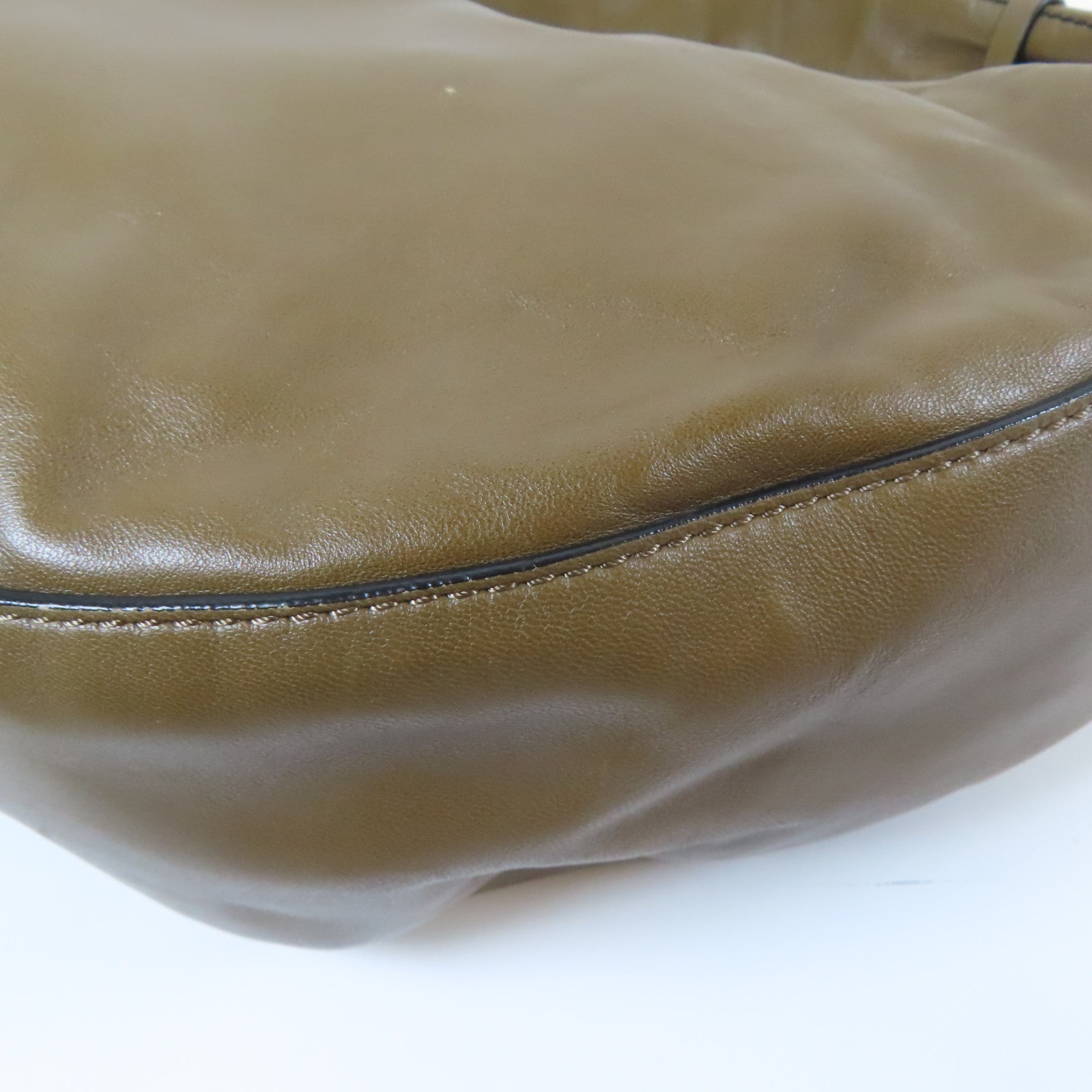 MARNI 羊皮皮革Marni Shoulder Bag金扣肩背袋啡色