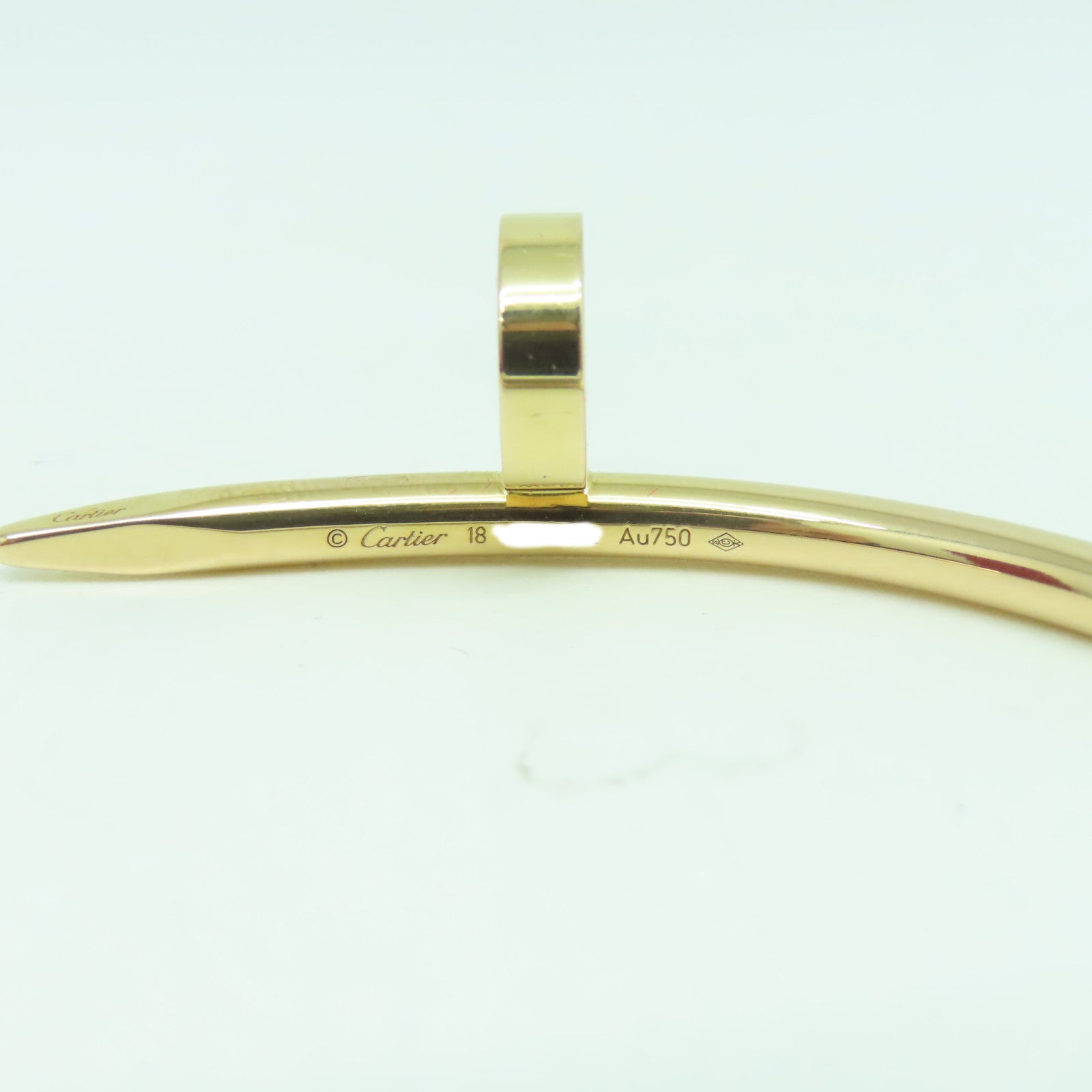 CARTIER 18K玫瑰金Juste Un Clou手鐲Cartier#18/#17cm