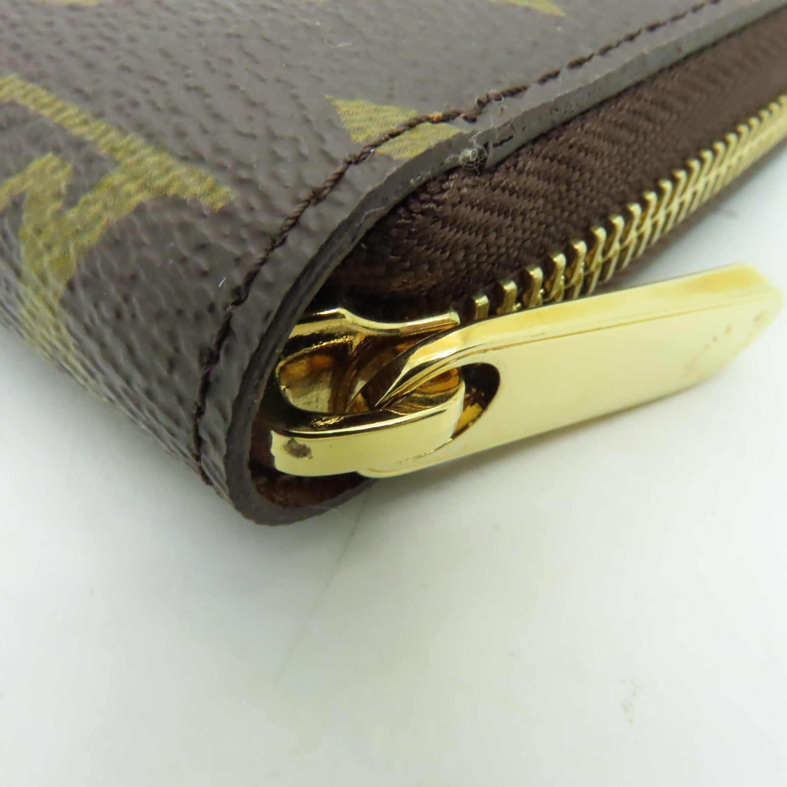LOUIS VUITTON Monogram Zippy Long Wallet金扣長錢包啡色