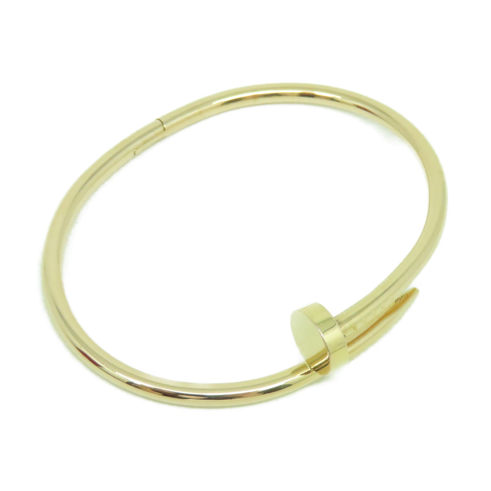 CARTIER 18K玫瑰金Juste Un Clou手鐲Cartier#18/#17cm