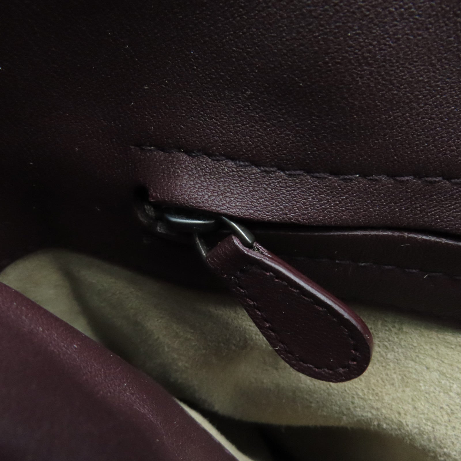 BOTTEGA VENETA 蛇皮皮革/织纹皮革Handbag手挽袋酒红色
