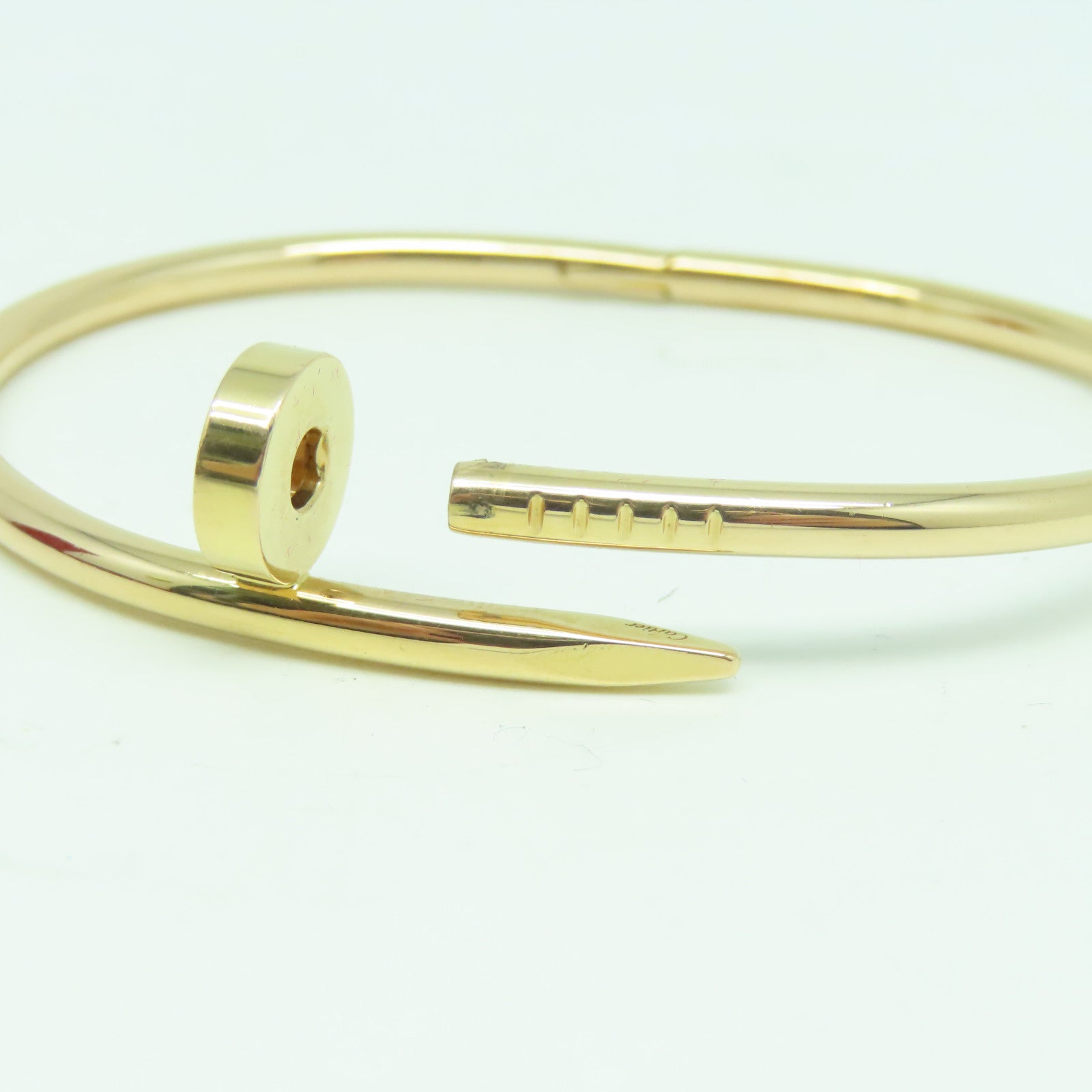 CARTIER 18K玫瑰金Juste Un Clou手鐲Cartier#18/#17cm
