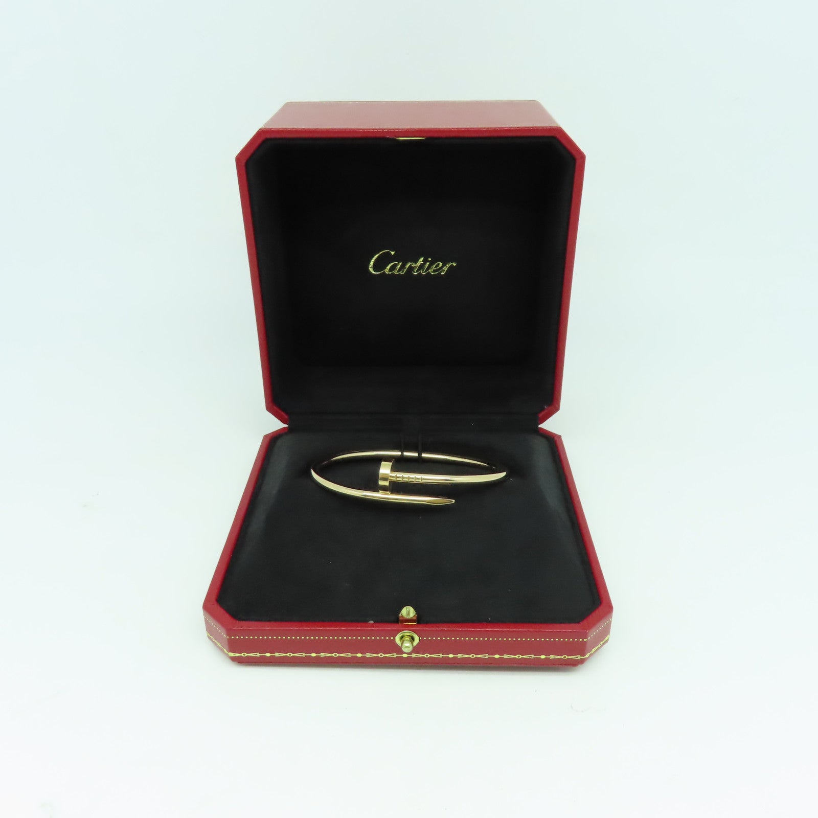 CARTIER 18K玫瑰金Juste Un Clou手鐲Cartier#18/#17cm