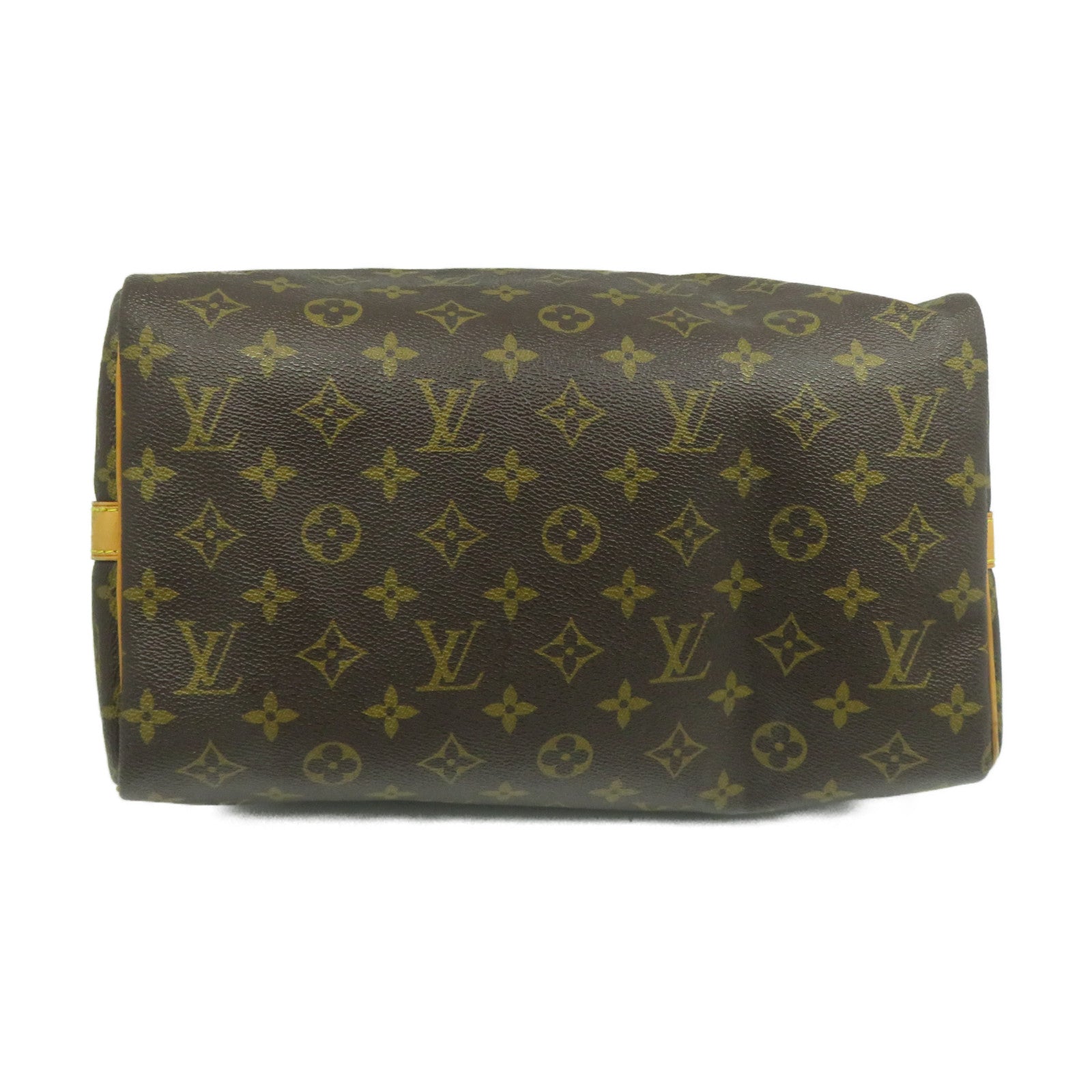 LOUIS VUITTON Monogram Speedy Bandouliere 30金扣手挽肩背兩用袋啡色