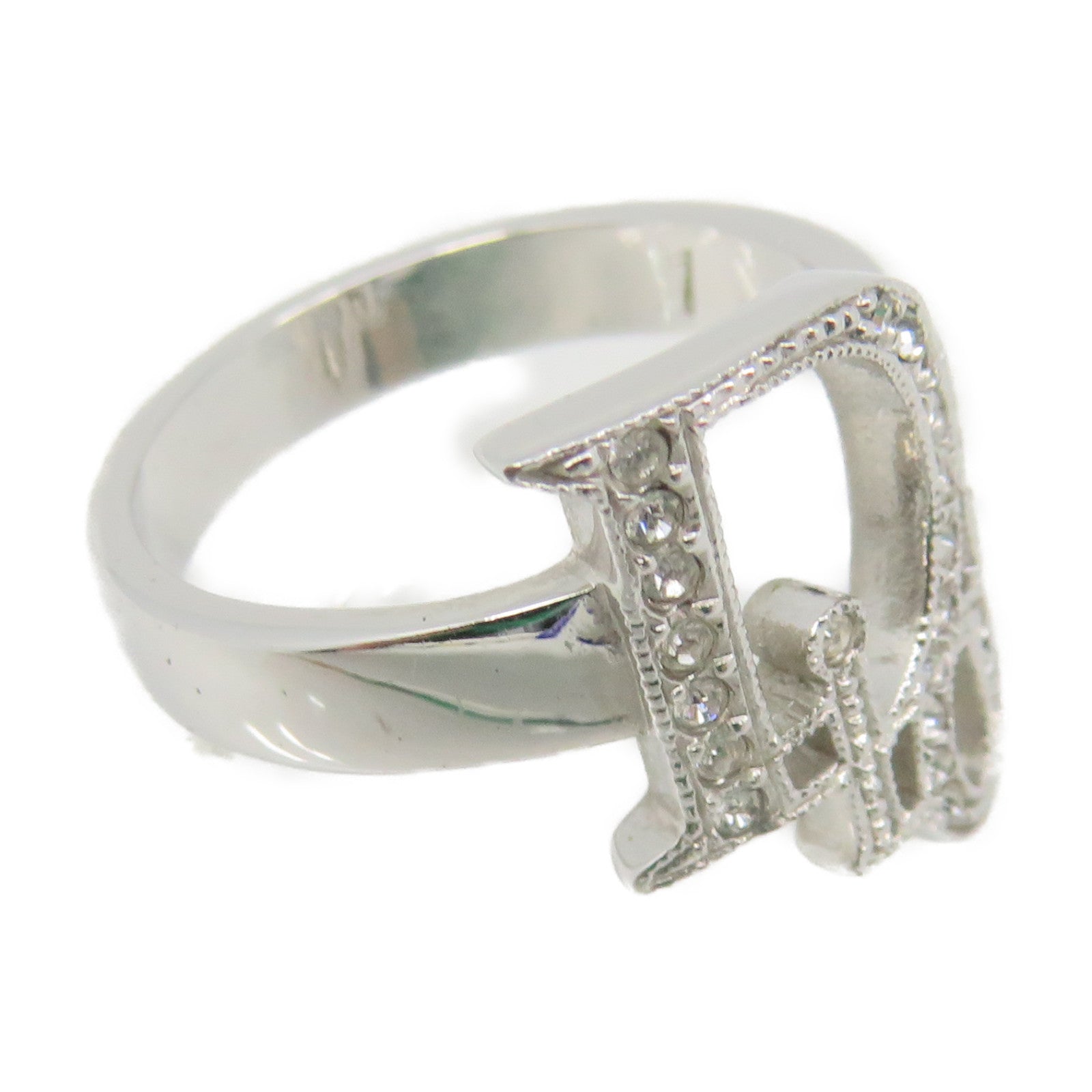 Dior Metal Ring Ring Silver US#7