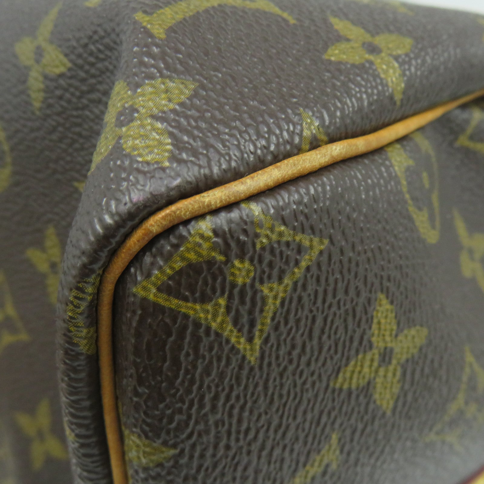 LOUIS VUITTON Monogram Speedy Bandouliere 30金扣手挽肩背兩用袋啡色