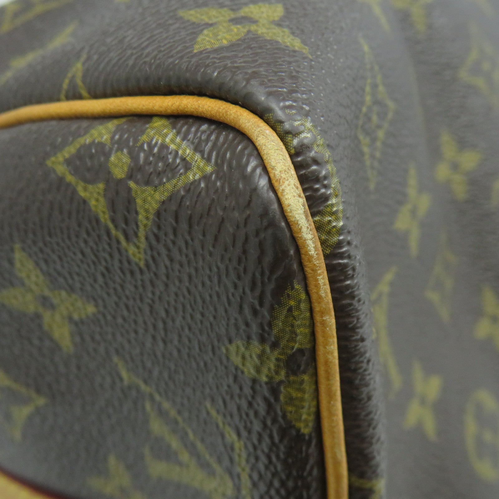 LOUIS VUITTON Monogram Speedy Bandouliere 30金扣手挽肩背兩用袋啡色