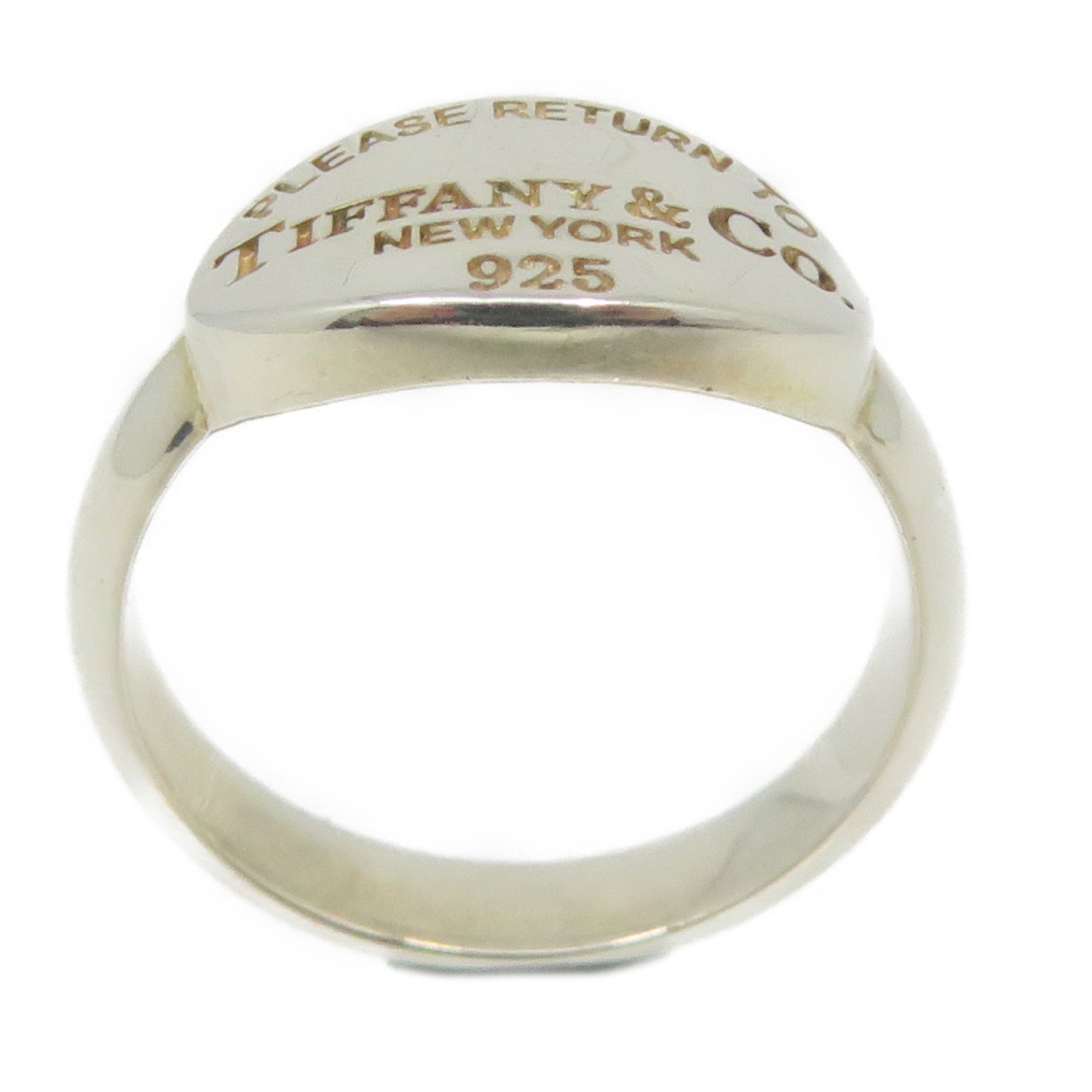 TIFFANY＆CO 925純銀Silver Ring戒指US#7