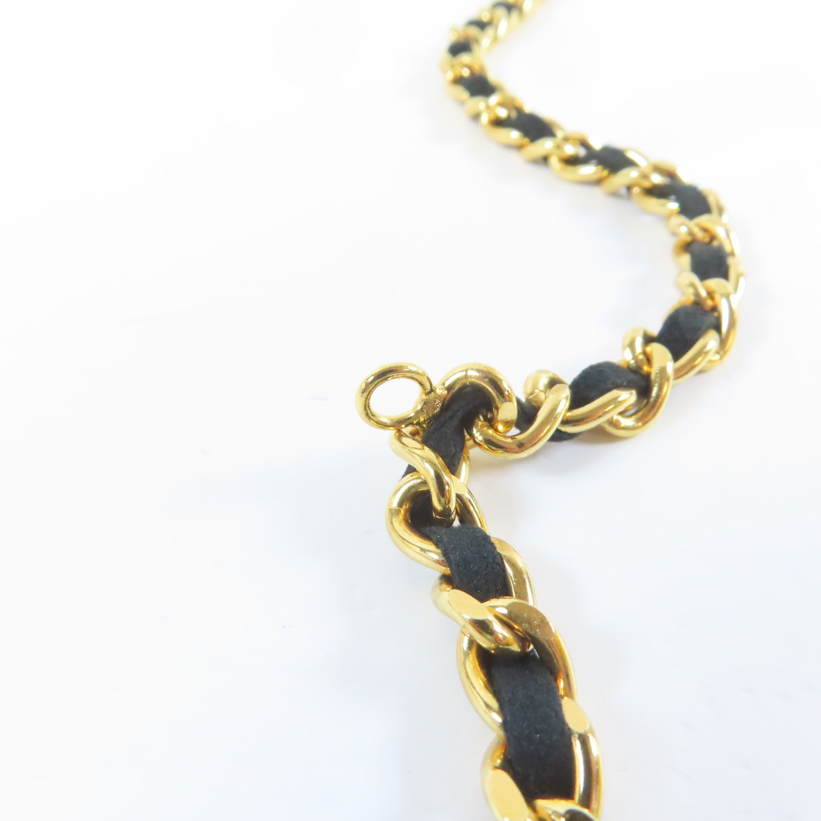 CHANEL 金屬Chain Belt腰帶金色/黑色