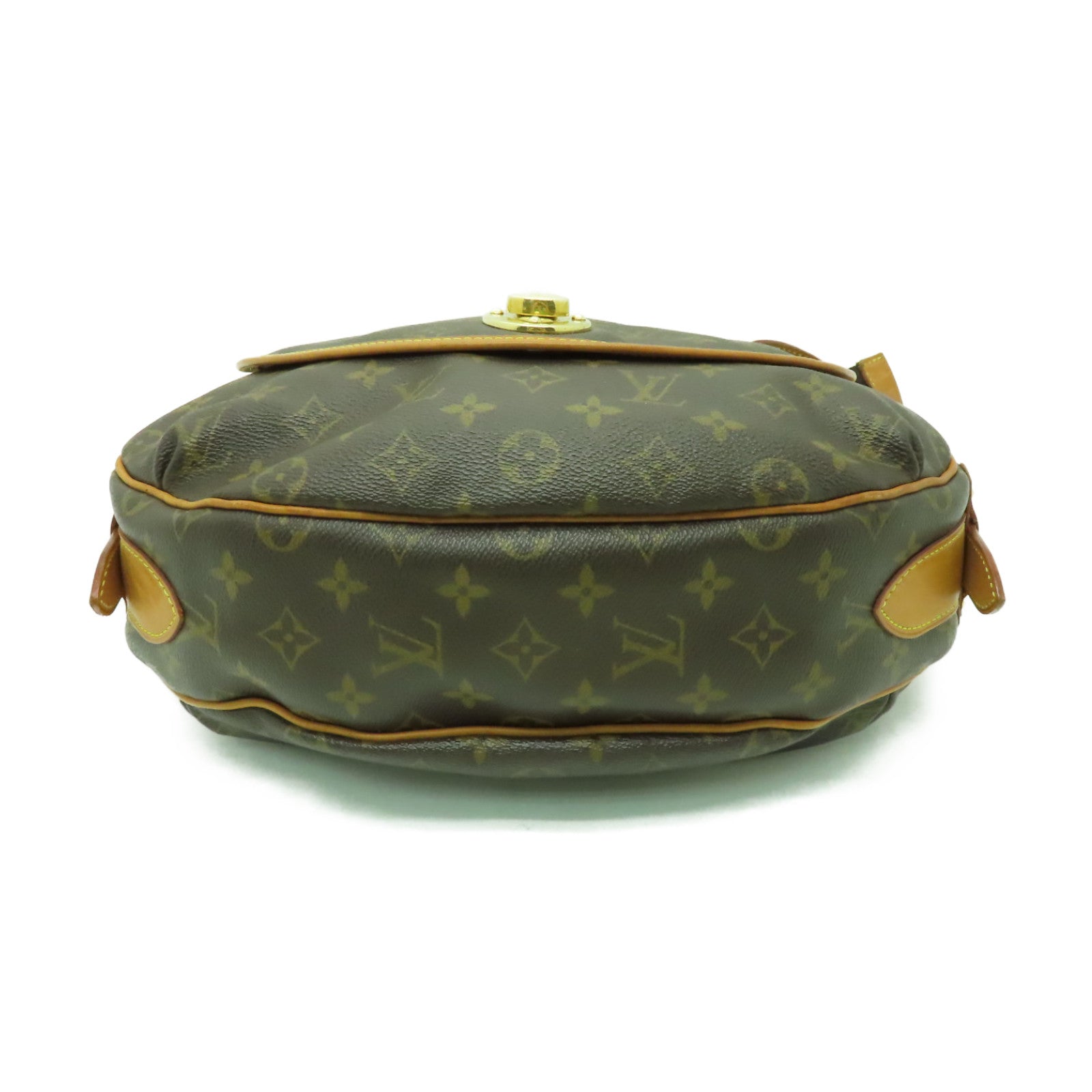 LOUIS VUITTON 【激減優惠】Monogram Tulum GM金扣肩背袋棕色