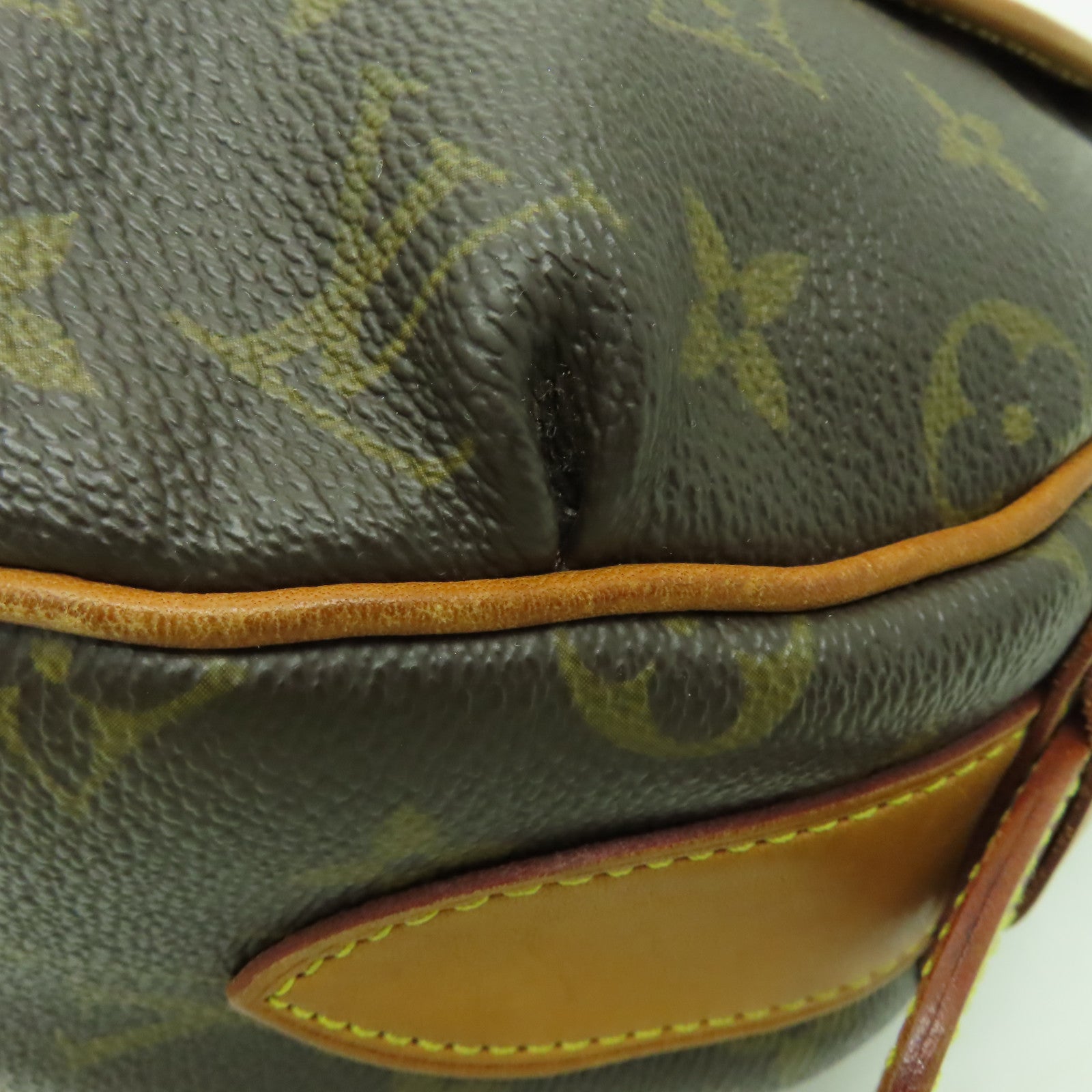 LOUIS VUITTON 【激減優惠】Monogram Tulum GM金扣肩背袋棕色