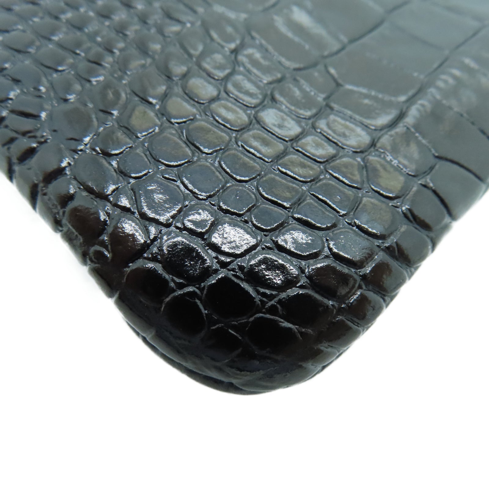 CHANEL 牛皮皮革Wallet金扣錢包黑色