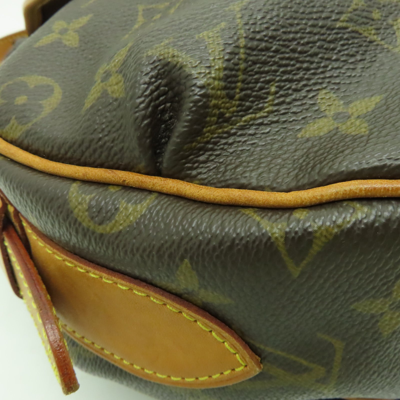 LOUIS VUITTON 【激減優惠】Monogram Tulum GM金扣肩背袋棕色