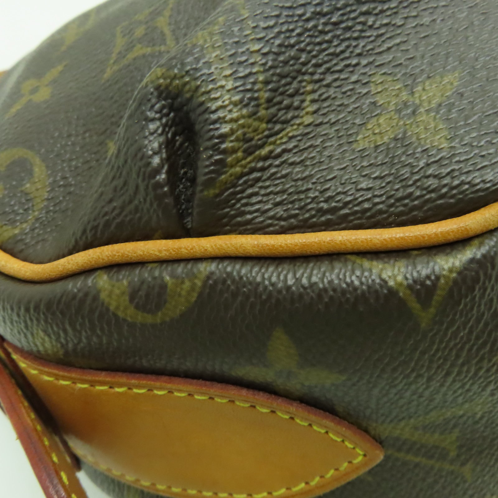 LOUIS VUITTON 【激減優惠】Monogram Tulum GM金扣肩背袋棕色