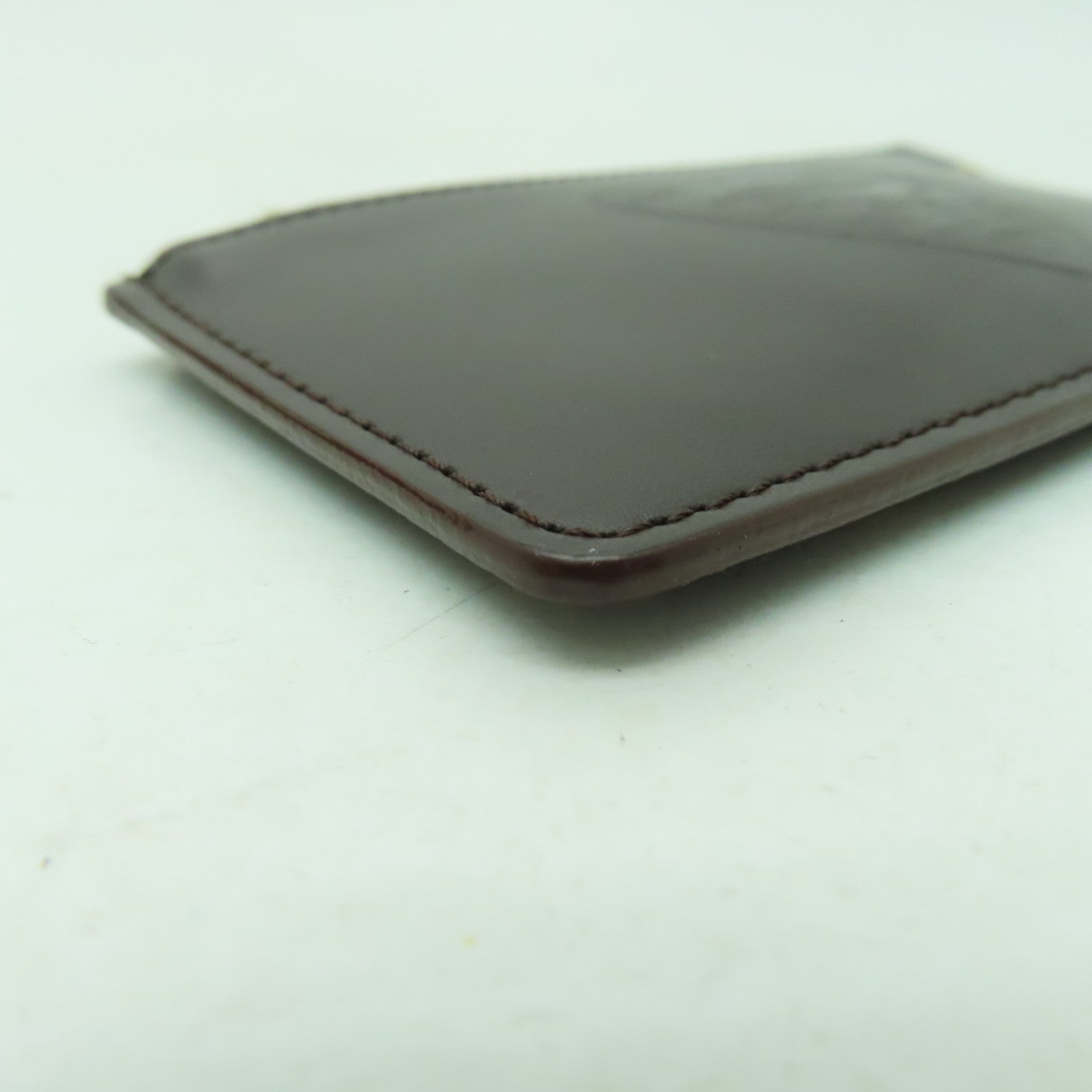 LOUIS VUITTON Damier China Run Key Pouch金扣鎖匙包啡色