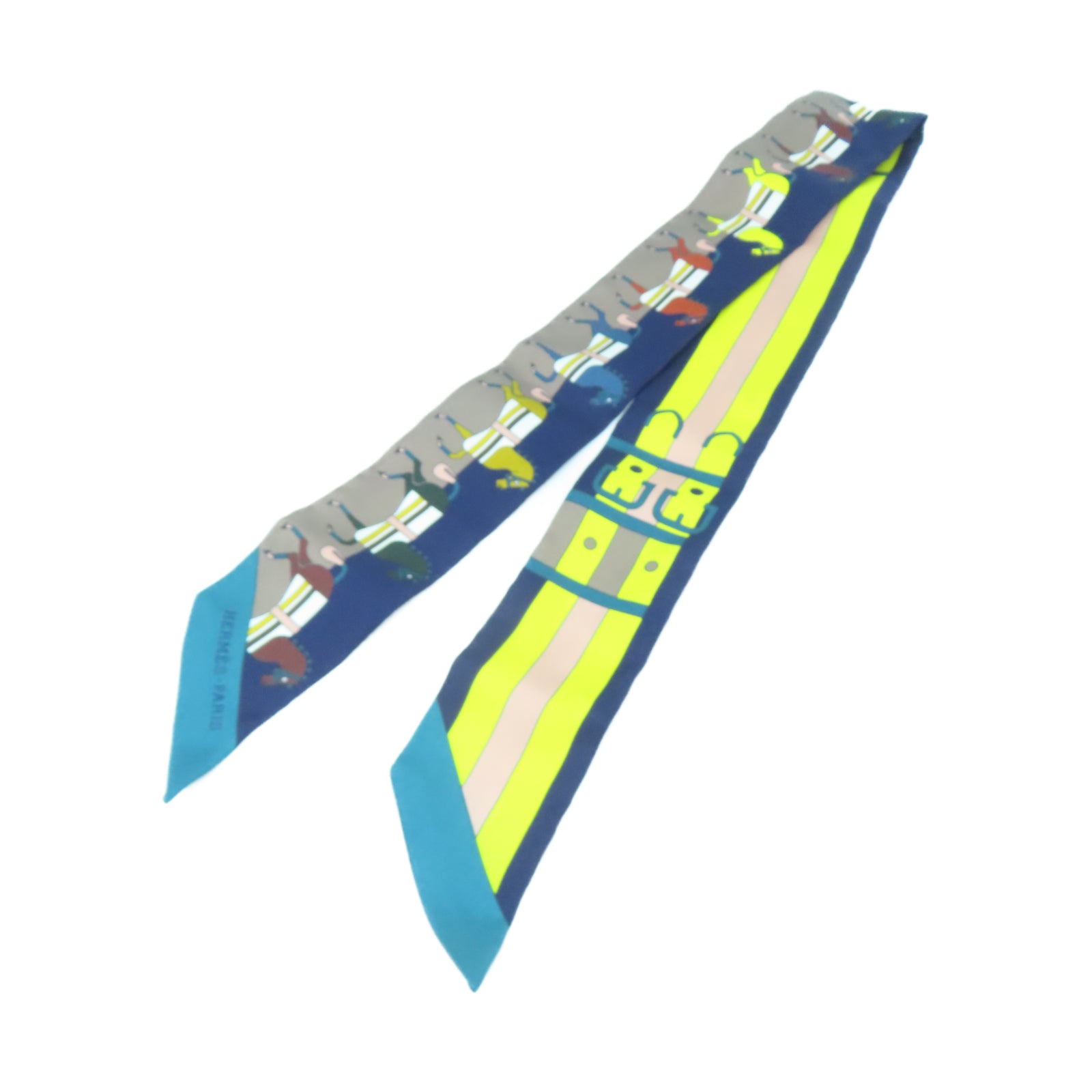 HERMES 【激減優惠】絲質Twilly Scarf絲巾多色