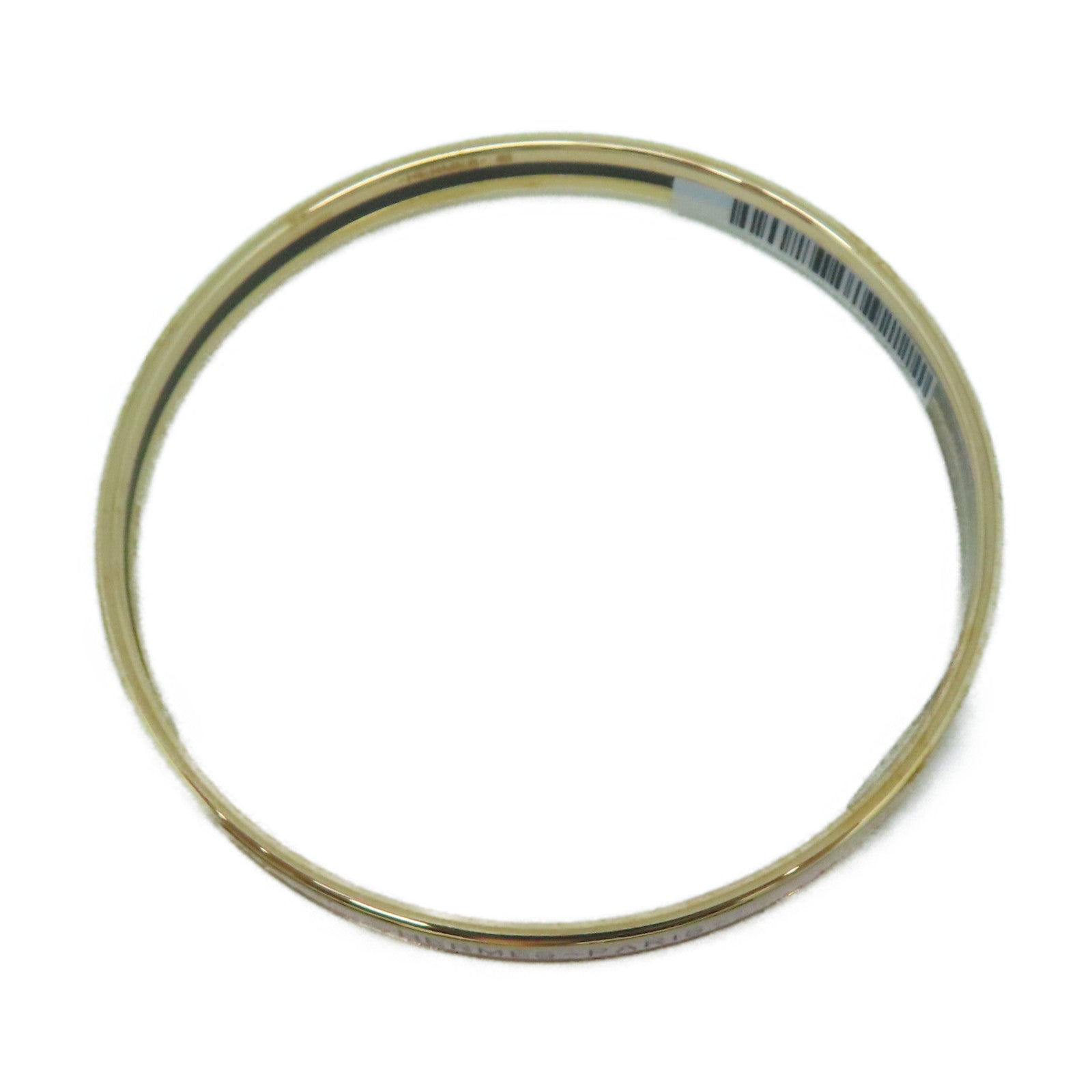HERMES 金屬Uni Bangle手鐲粉紅色/金色