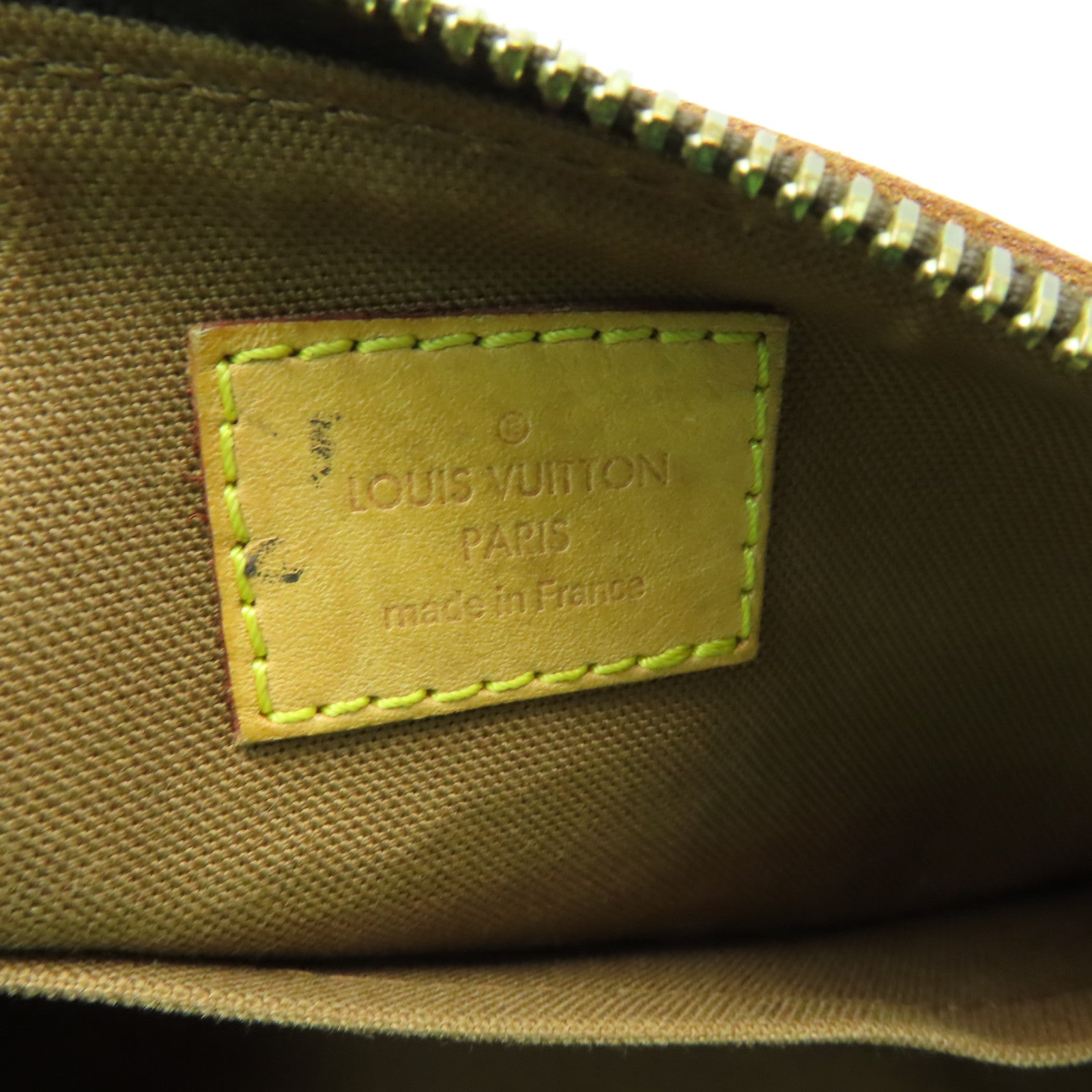 LOUIS VUITTON 【激減優惠】Monogram Tulum GM金扣肩背袋棕色