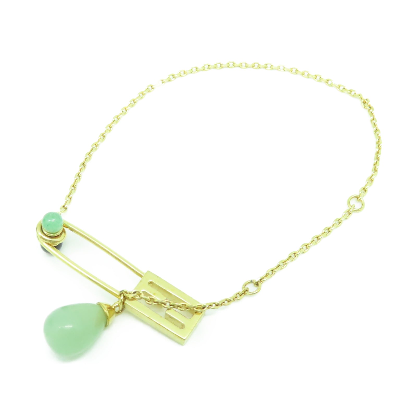FENDI 金屬Bracelet手鏈金色