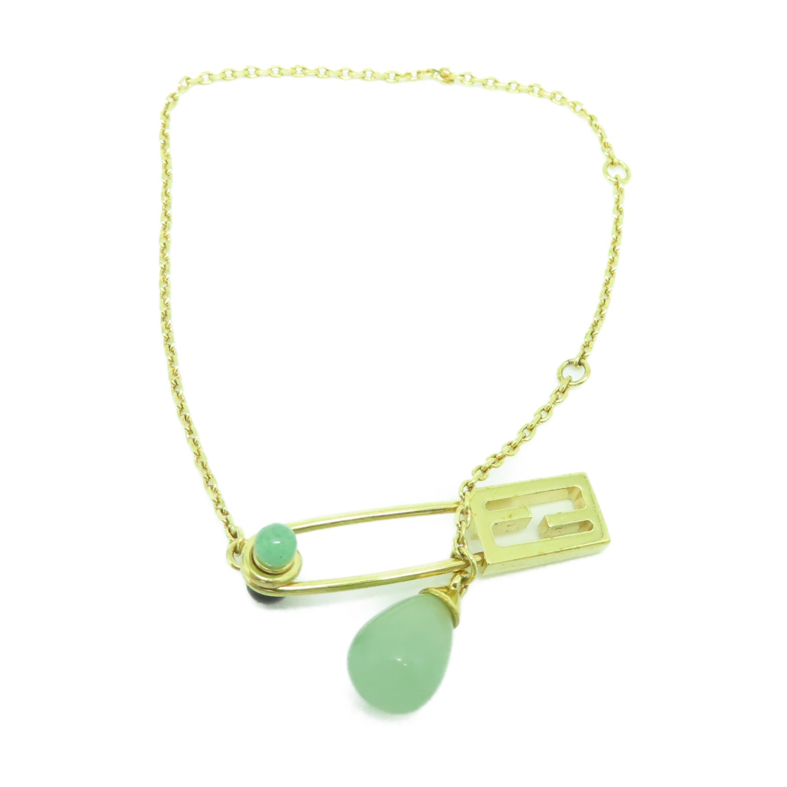 FENDI 金屬Bracelet手鏈金色