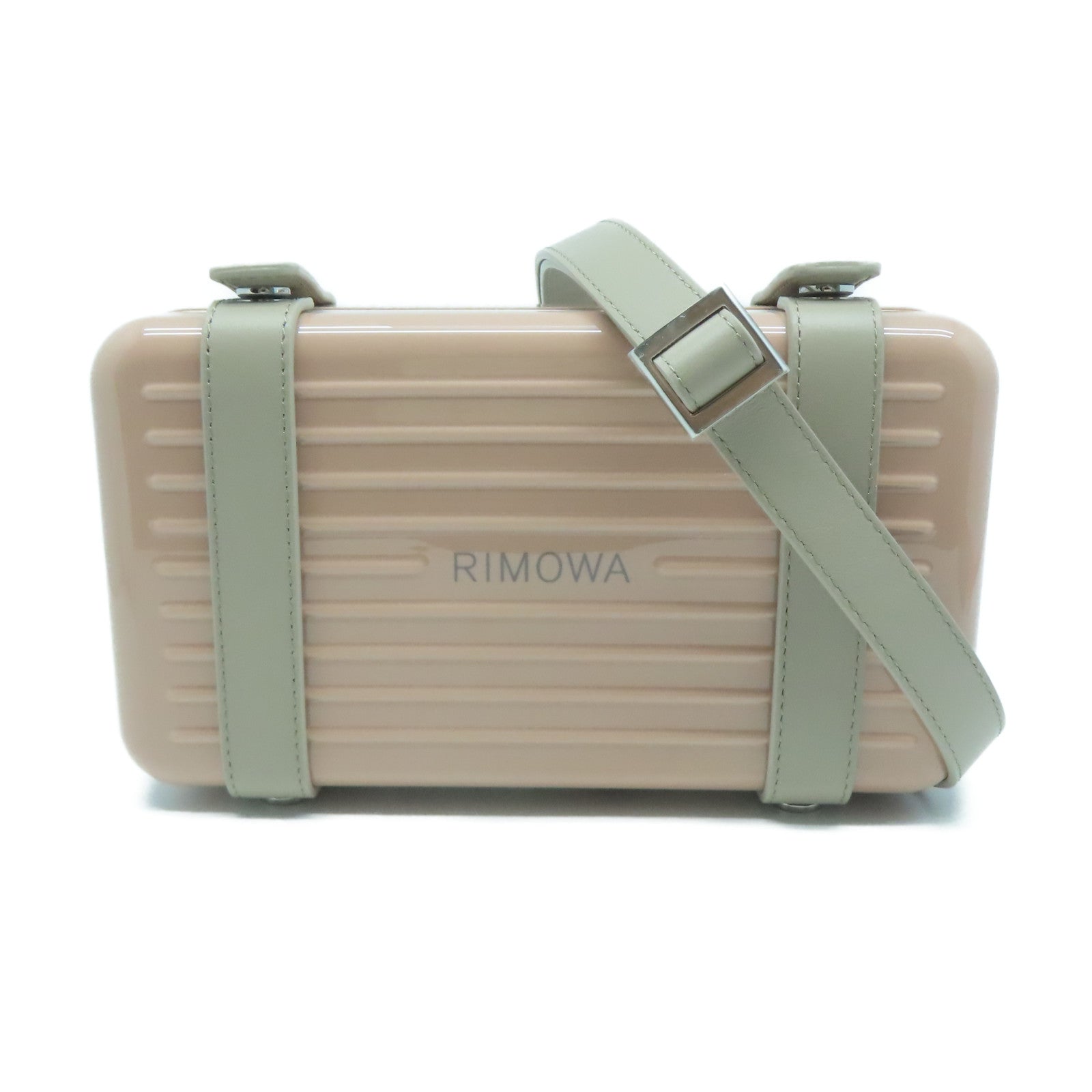 RIMOWA PVC Rimowa Shoulder Bag肩背袋粉紅色/灰色