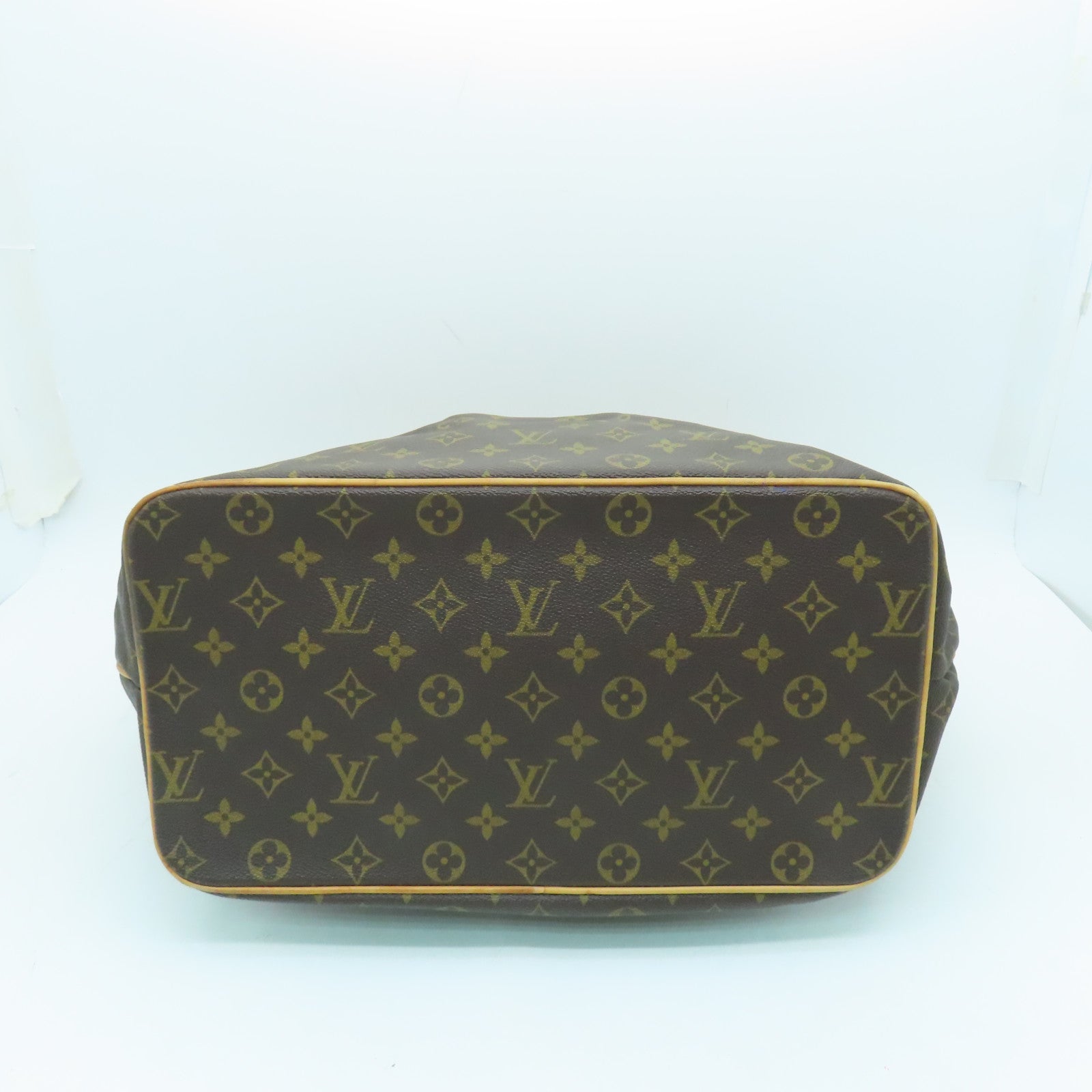 LOUIS VUITTON Monogram Palermo GM金扣手挽肩背兩用袋啡色