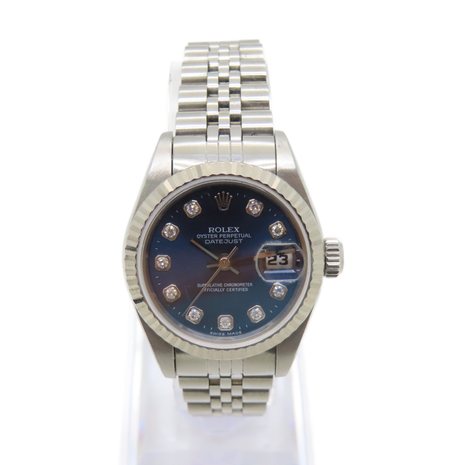 ROLEX 【激減優惠】Datejust 18K黃金不鏽鋼手錶自動機芯