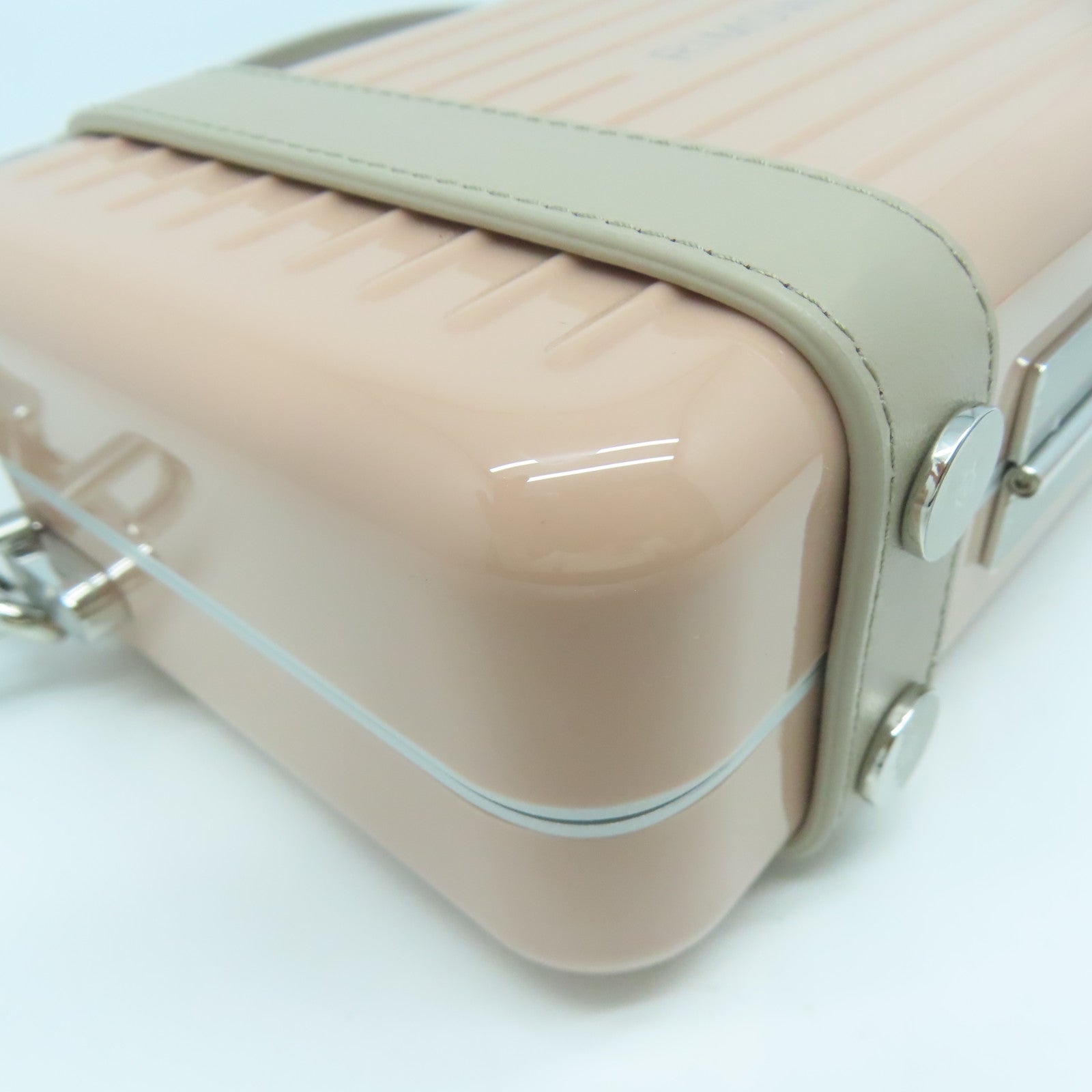 RIMOWA PVC Rimowa Shoulder Bag肩背袋粉紅色/灰色