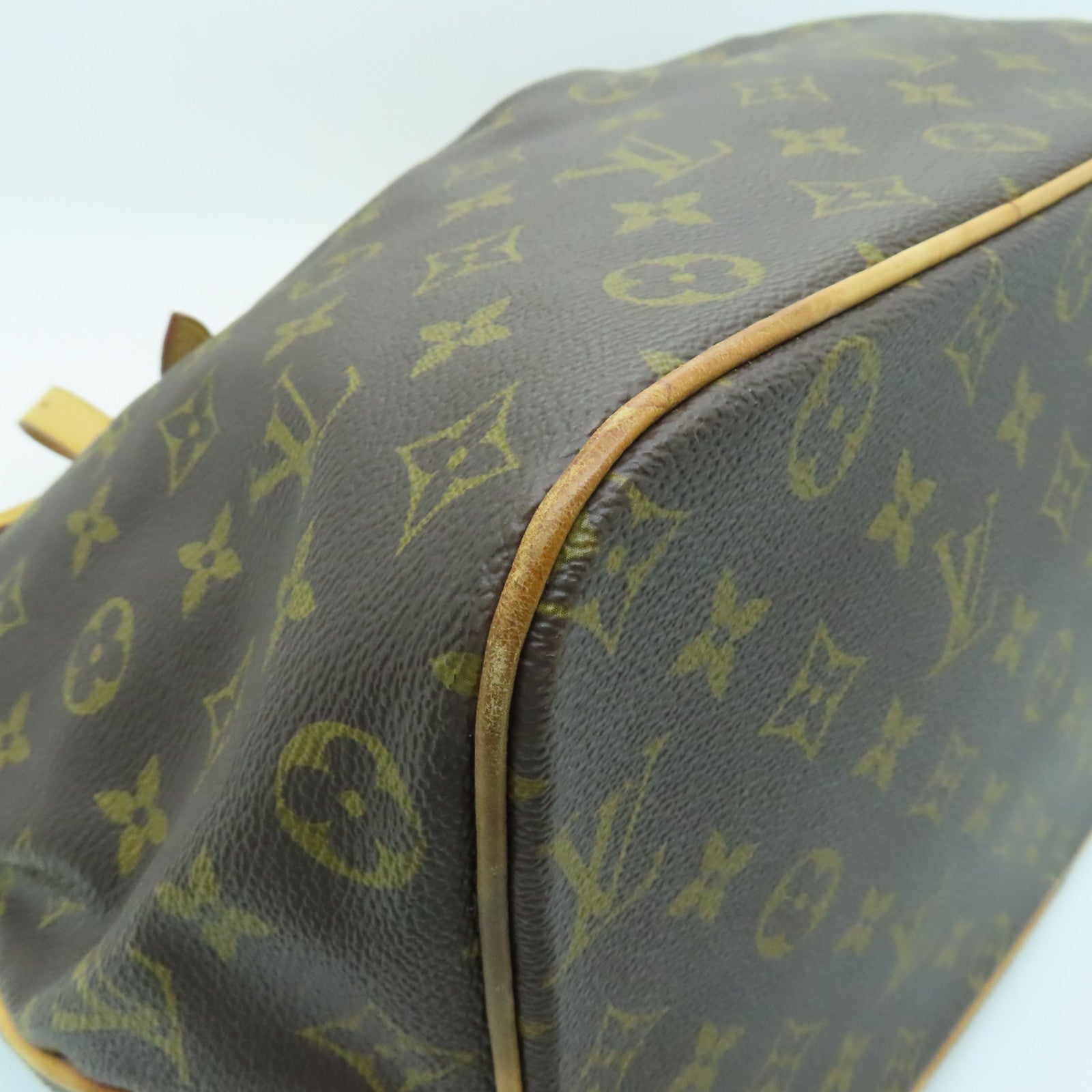 LOUIS VUITTON Monogram Palermo GM金扣手挽肩背兩用袋啡色