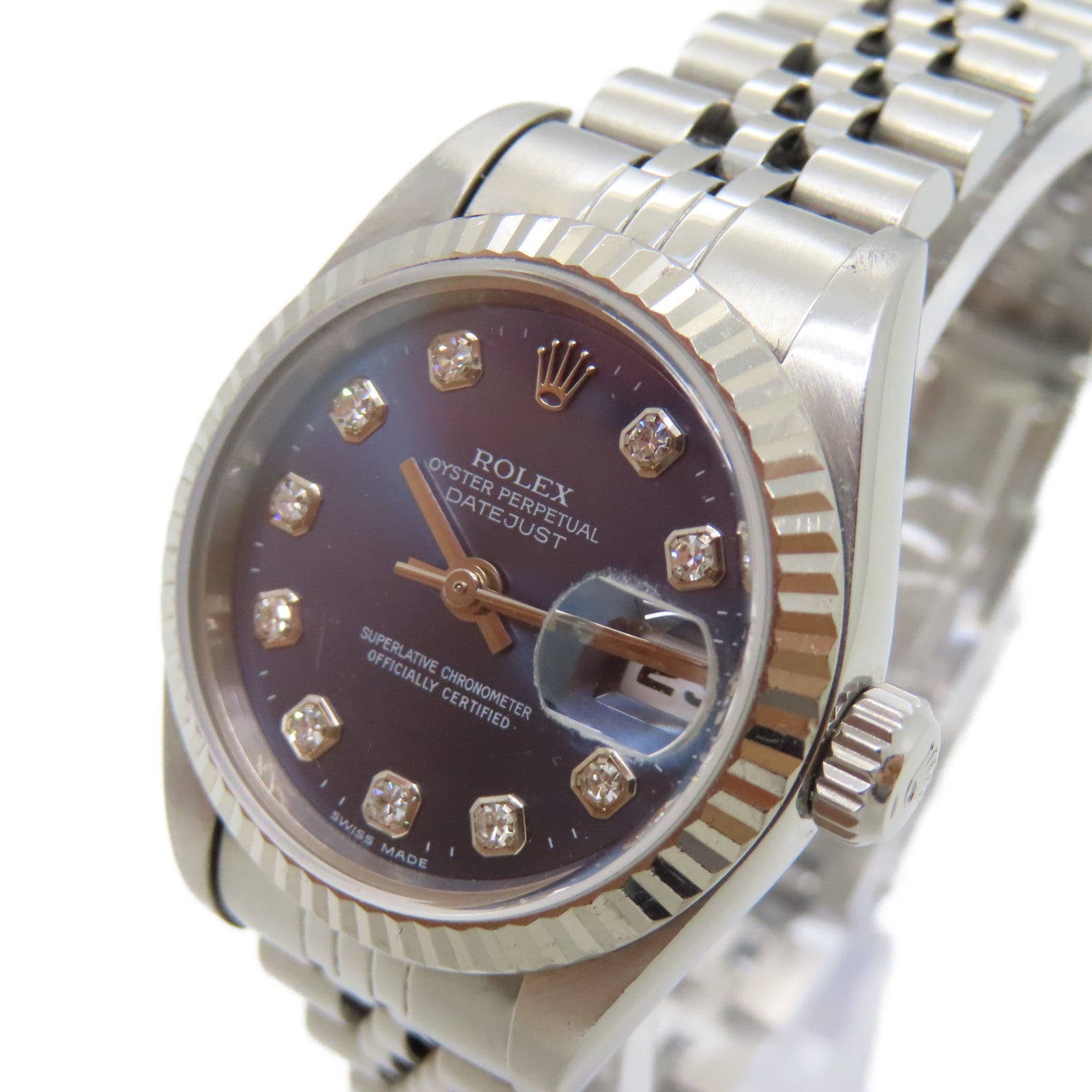ROLEX 【激減優惠】Datejust 18K黃金不鏽鋼手錶自動機芯