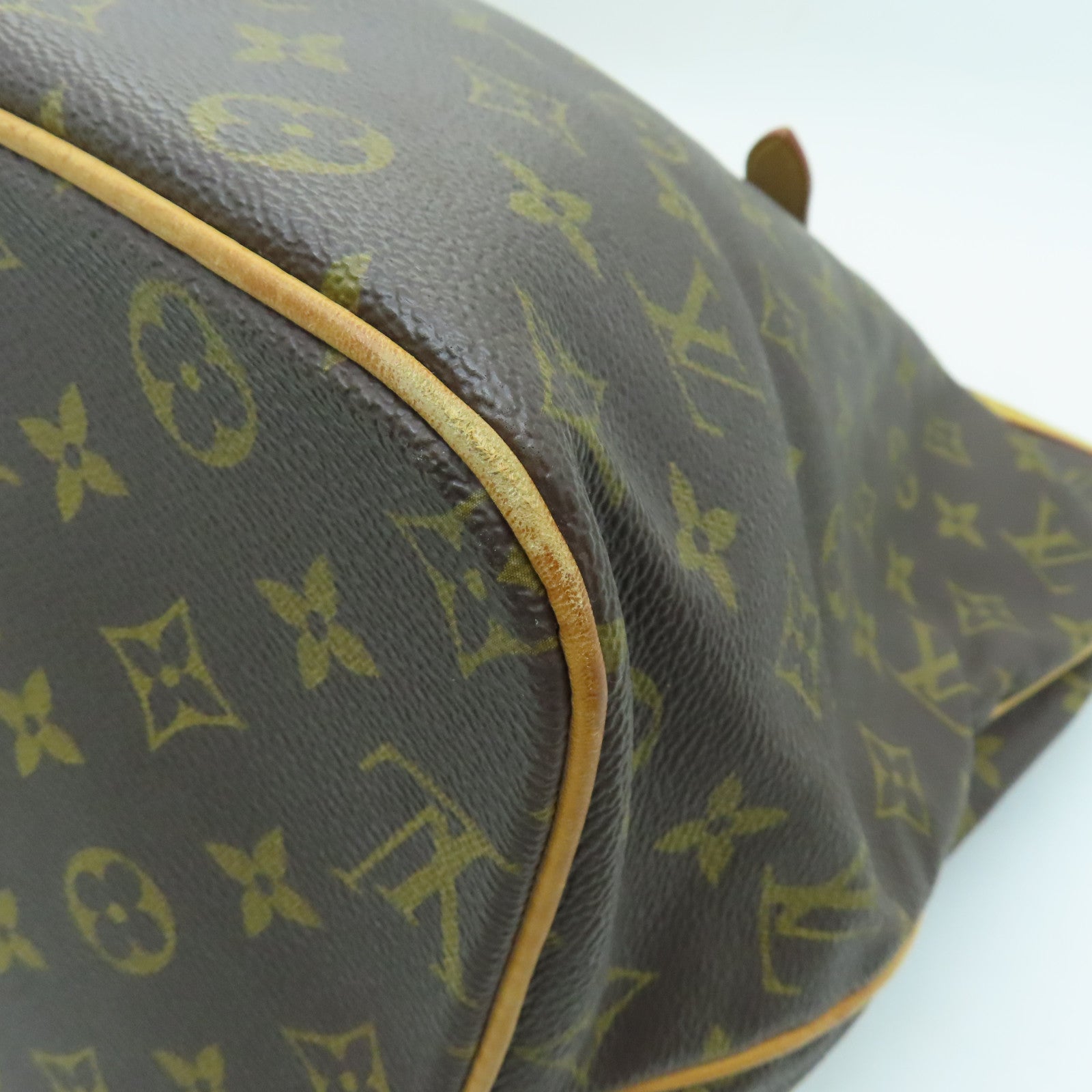 LOUIS VUITTON Monogram Palermo GM金扣手挽肩背兩用袋啡色