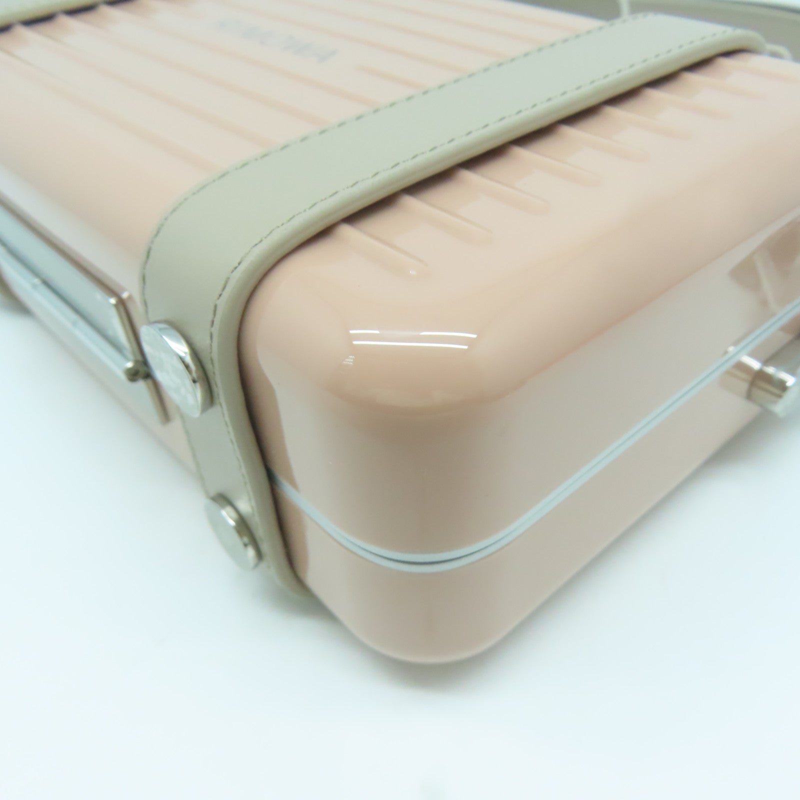 RIMOWA PVC Rimowa Shoulder Bag肩背袋粉紅色/灰色