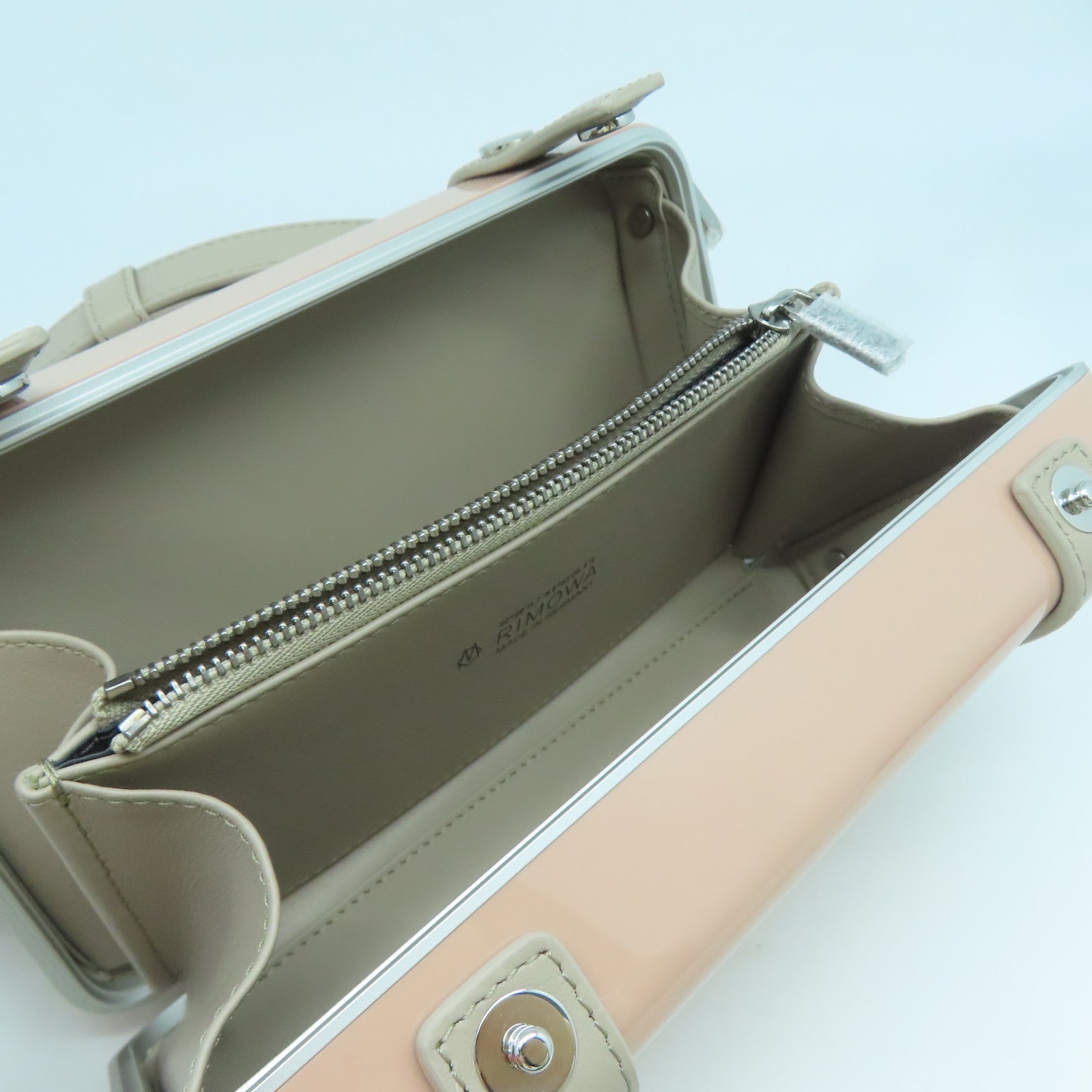 RIMOWA PVC Rimowa Shoulder Bag肩背袋粉紅色/灰色