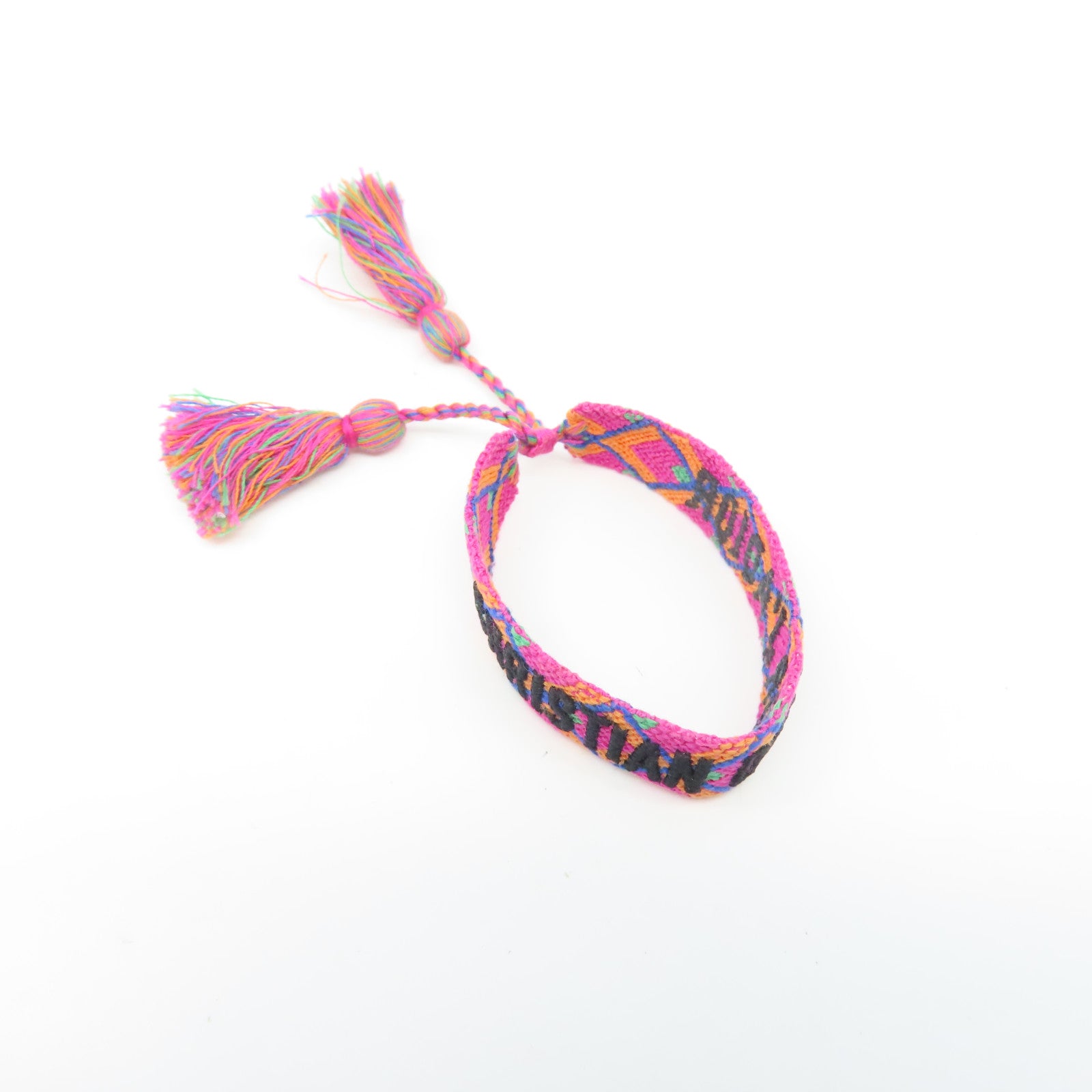 Dior 帆布Bracelet手環紅色/黑色