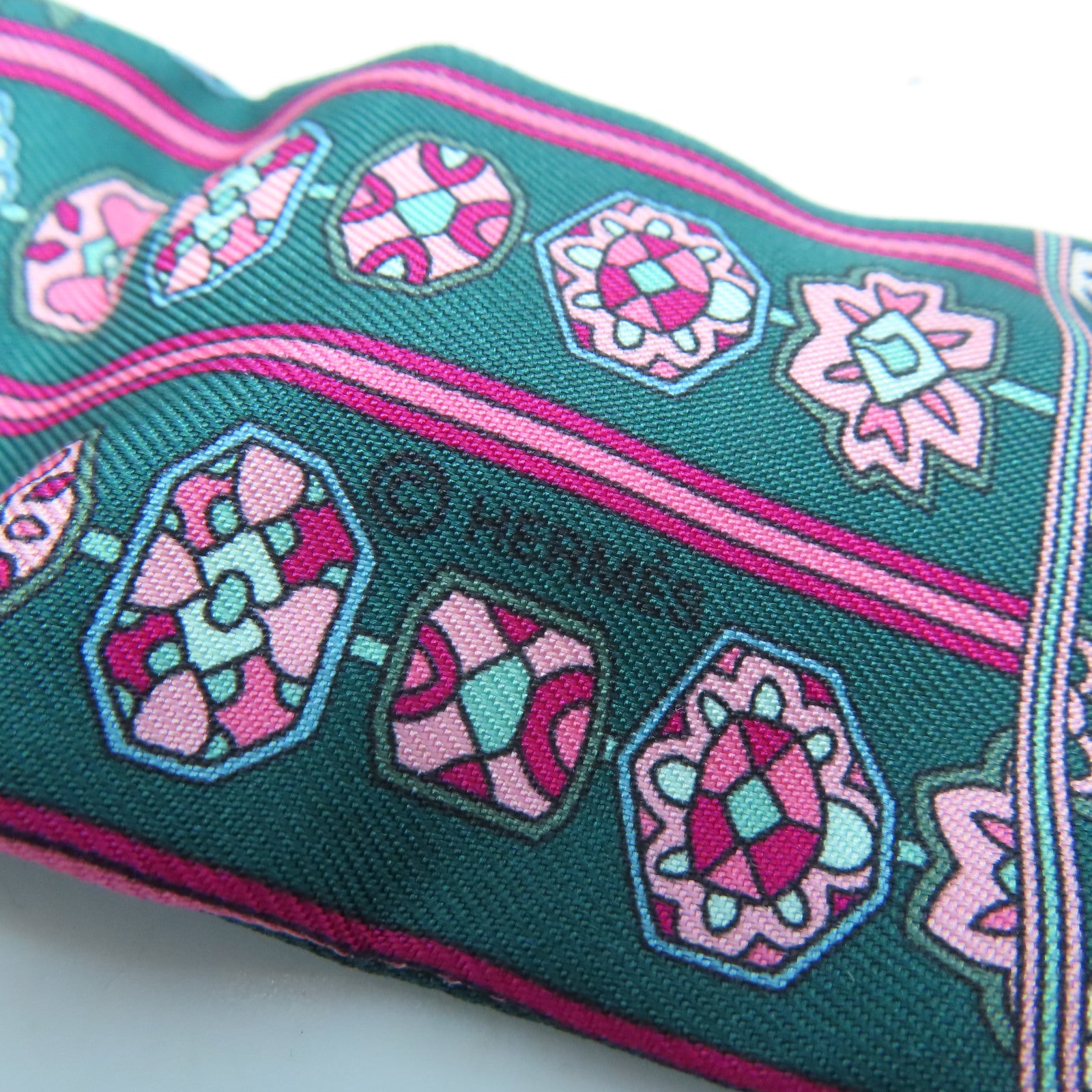 HERMES 【激減優惠】絲質Twilly Scarf絲巾藍色