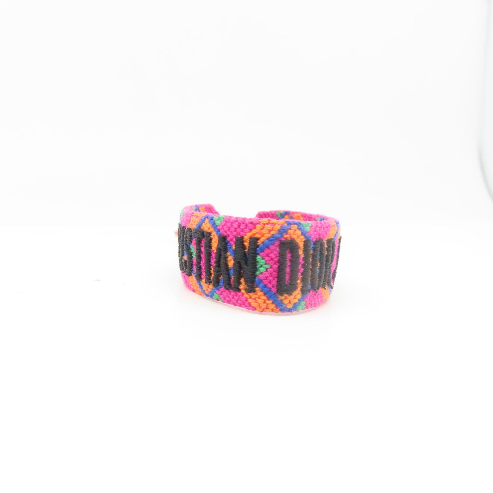 Dior 帆布Bracelet手環紅色/黑色